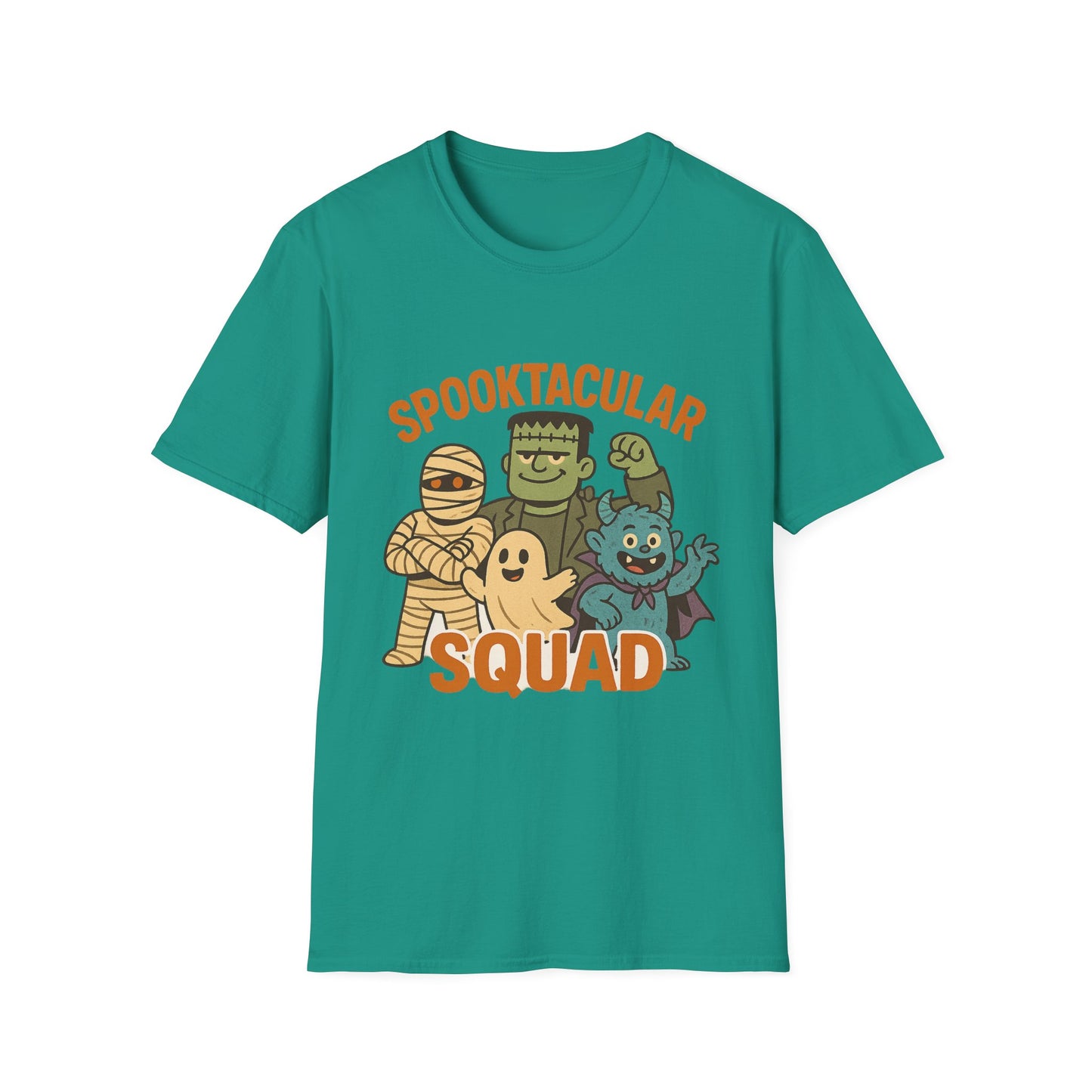 Spooktacular Squad Shirt – Monster Friends Retro Halloween Tee