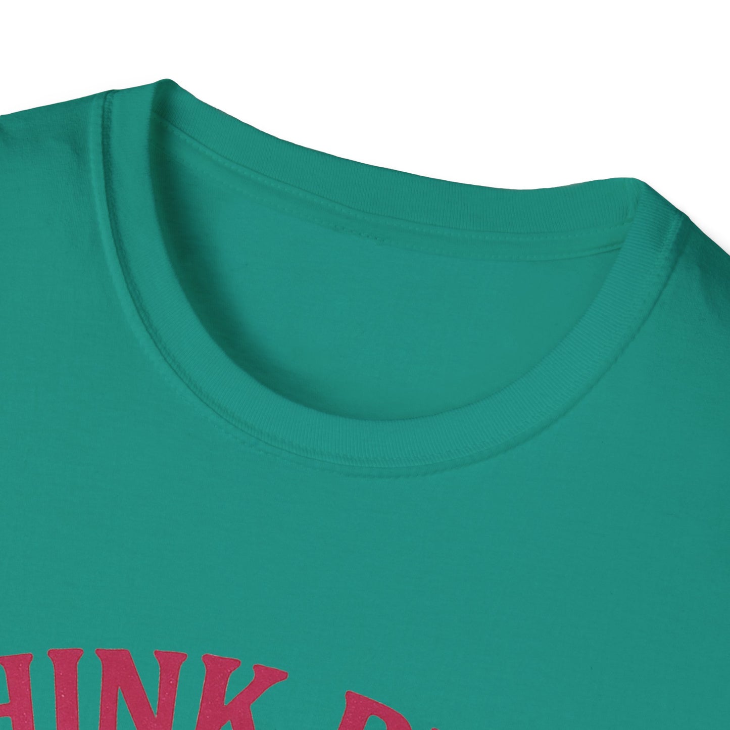 Think Pink Shirt Live Strong | Breast Cancer Awareness Ribbon Tee | Pink Support Hope Strength T-Shirt Women Men October