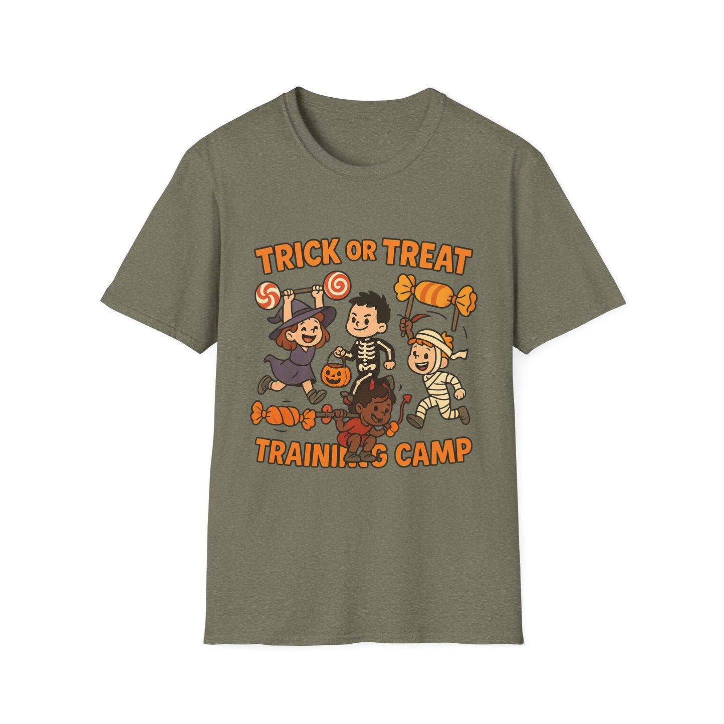 Trick or Treat Training Camp Shirt – Kids Costume Halloween Tee