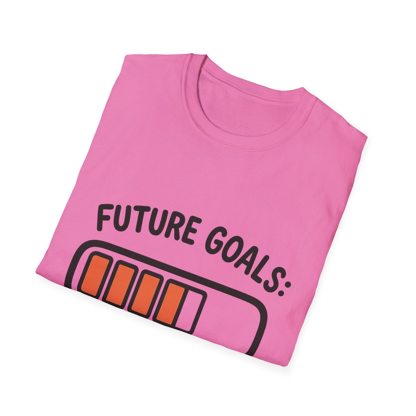 Future Goals In Progress T-Shirt – Playful Progress Bar Motivational Dreamer Tee