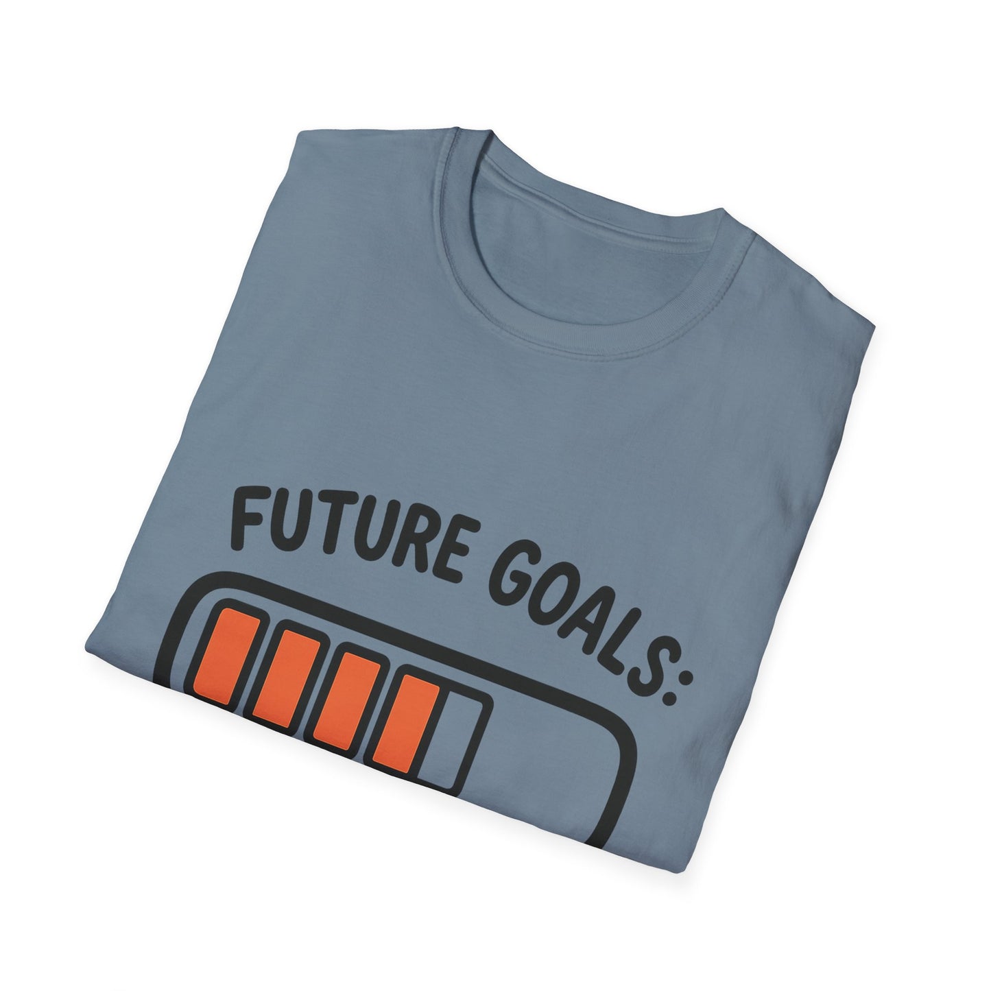 Future Goals In Progress T-Shirt – Playful Progress Bar Motivational Dreamer Tee