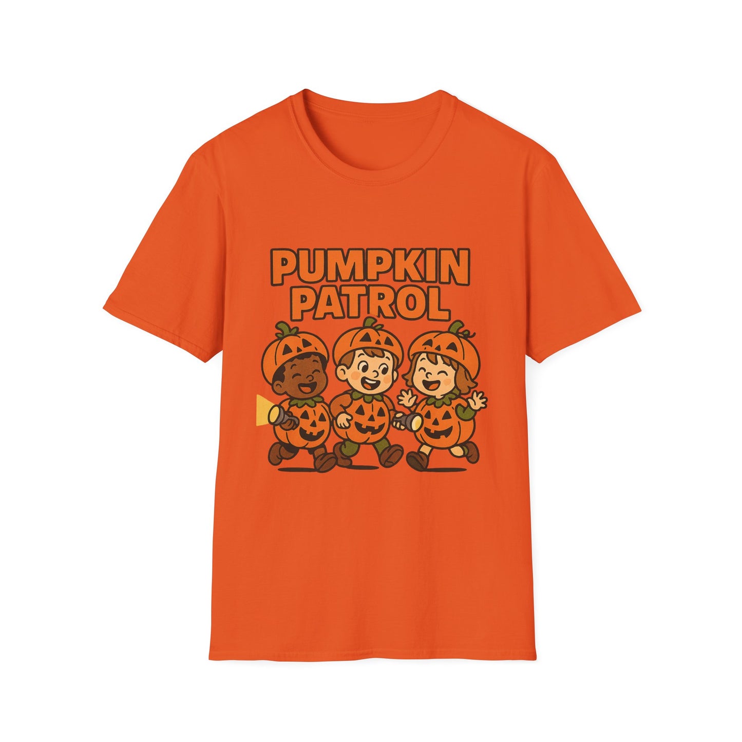 Pumpkin Patrol Shirt – Cute Kids in Pumpkins Halloween T-Shirt