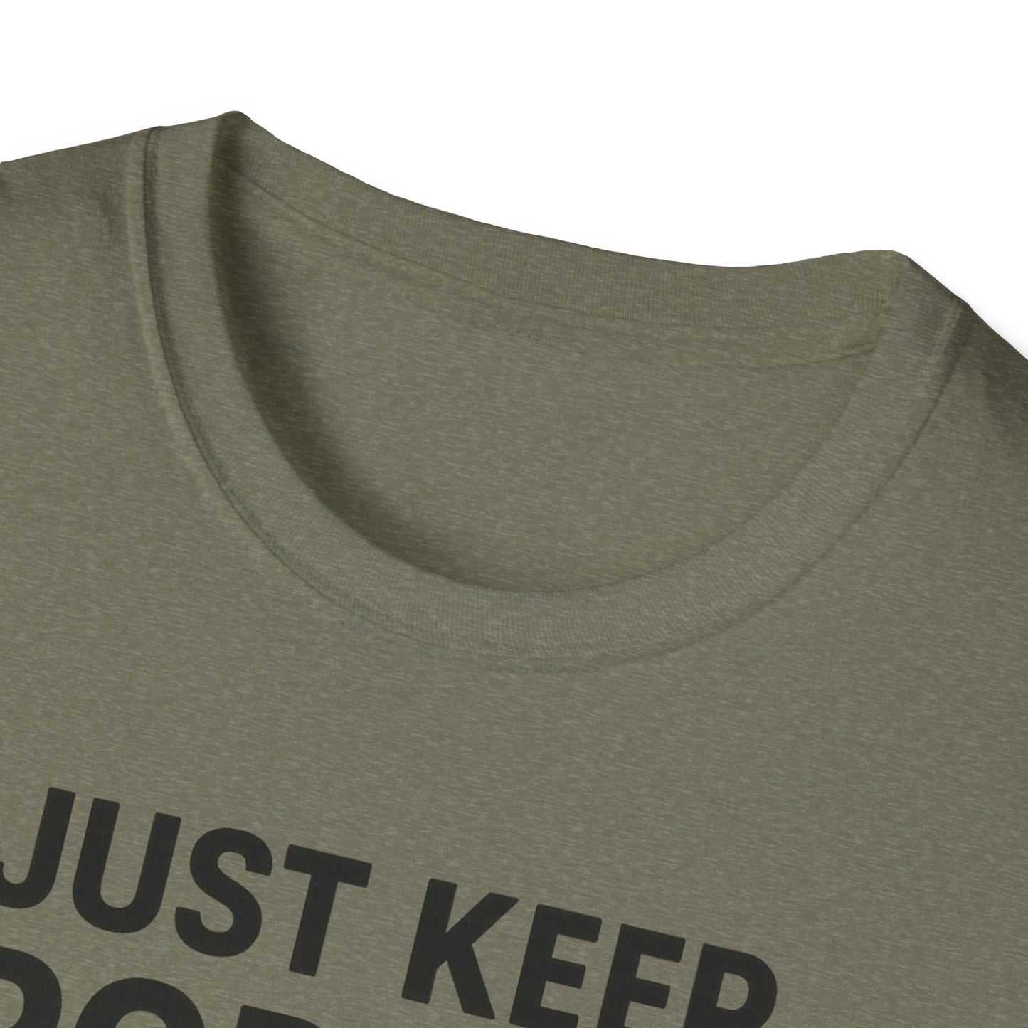 Just Keep Poppin’ Shirt – Funny Popcorn Lover Tee – Retro Movie Night T-Shirt for Snack Fans & Cinema Lovers