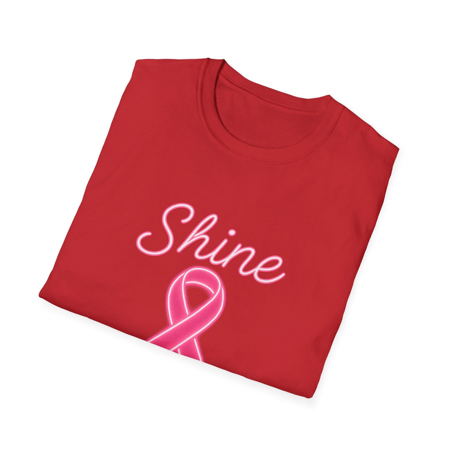 Shine for the Cure Shirt | Breast Cancer Awareness Pink Ribbon Tee | Support Hope Survivor Fighter T-Shirt October Month
