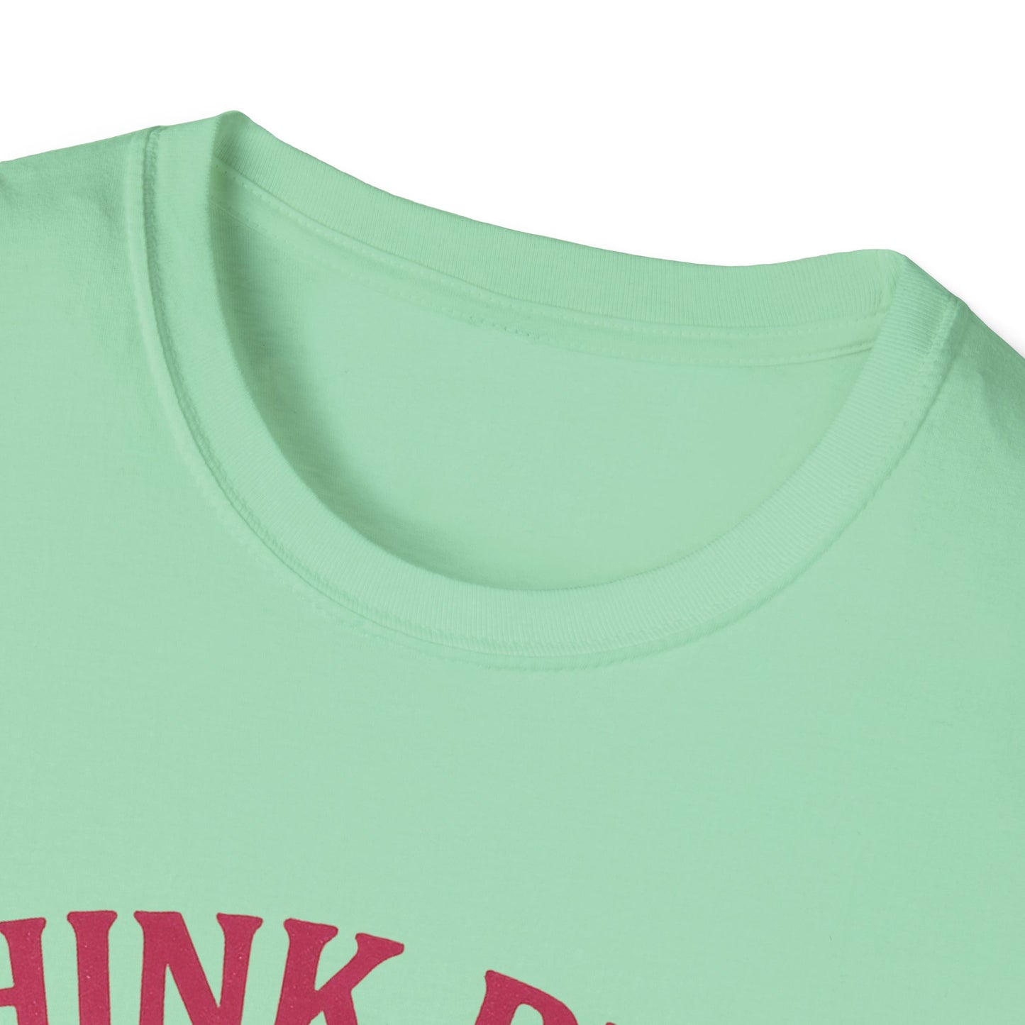 Think Pink Shirt Live Strong | Breast Cancer Awareness Ribbon Tee | Pink Support Hope Strength T-Shirt Women Men October
