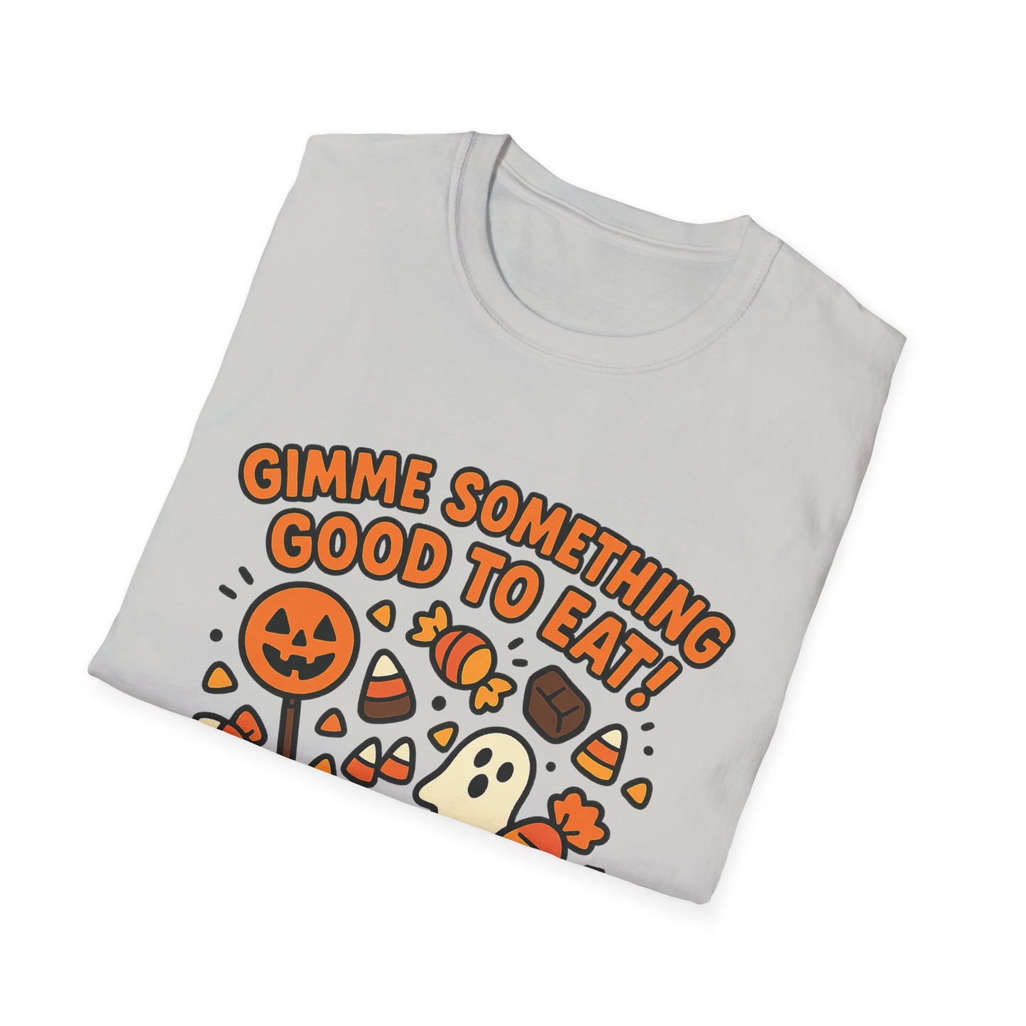 Gimme Something Good to Eat Shirt – Trick or Treat Candy Bag Tee