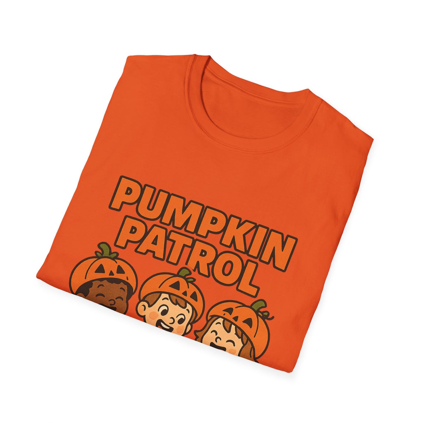 Pumpkin Patrol Shirt – Cute Kids in Pumpkins Halloween T-Shirt