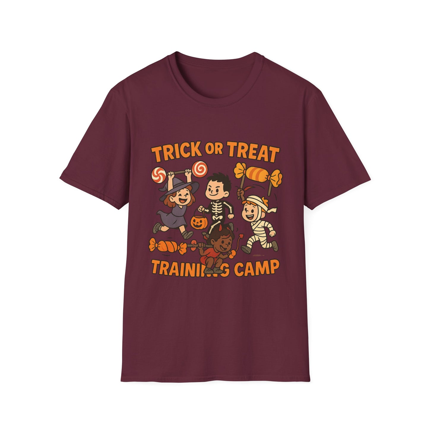Trick or Treat Training Camp Shirt – Kids Costume Halloween Tee