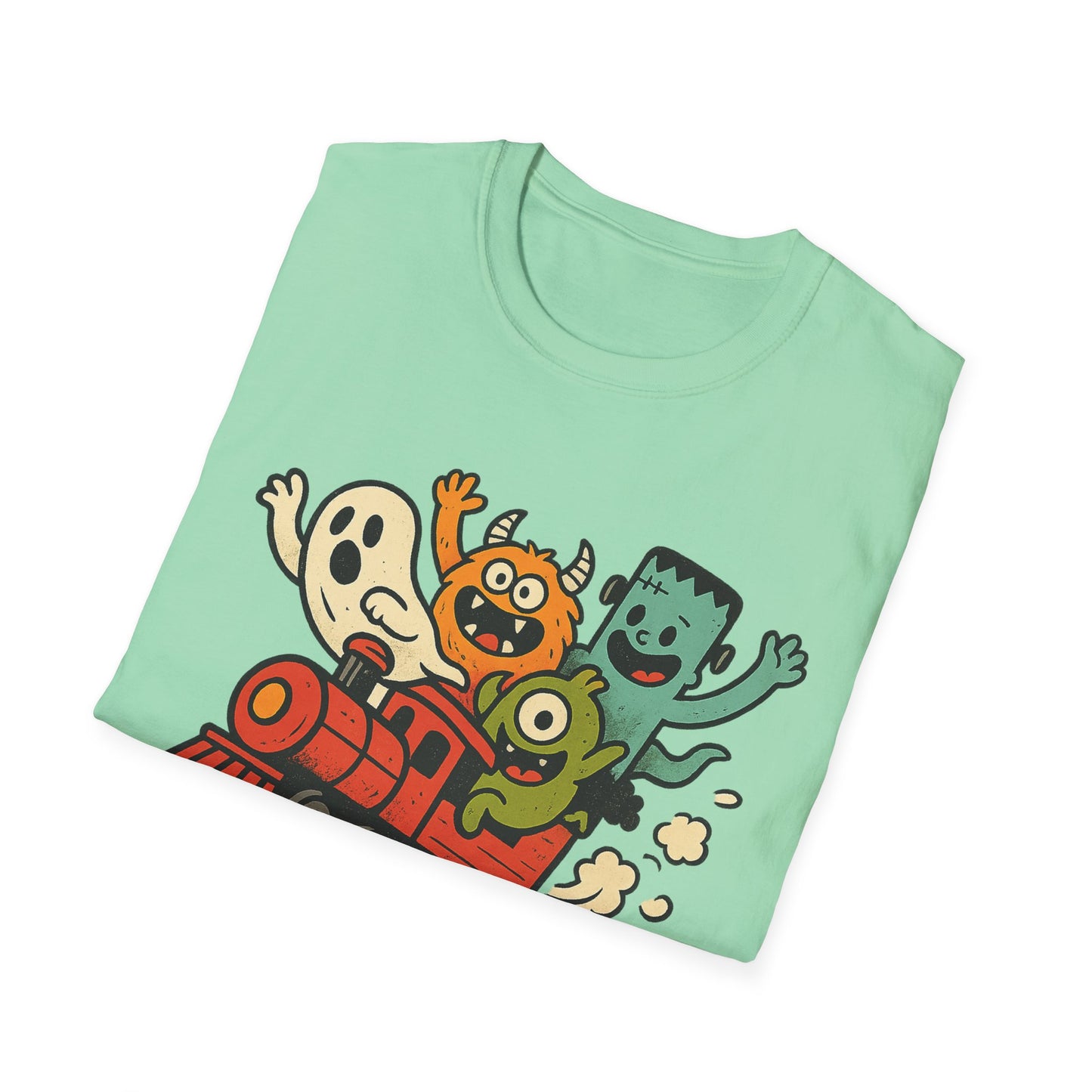 Haunt Mess Express Shirt – Funny Monster Train Halloween Tee