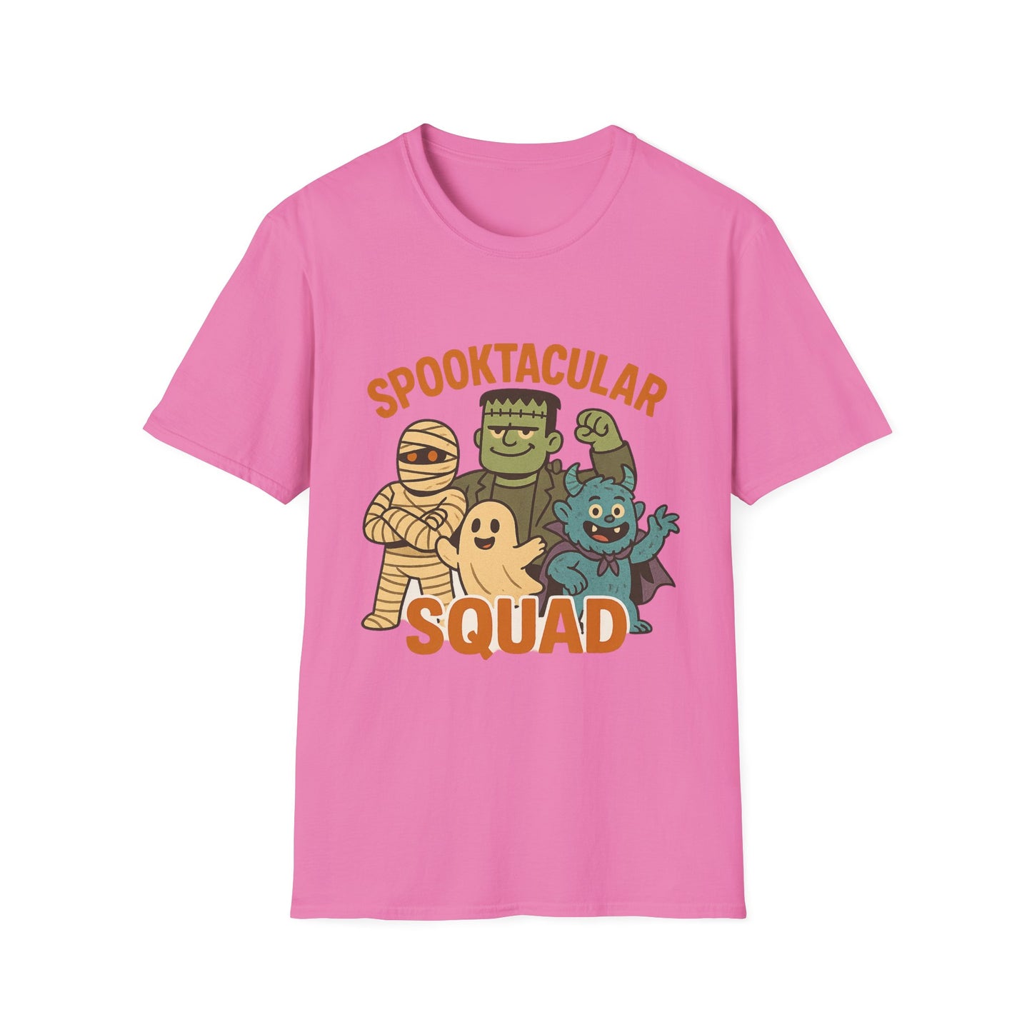 Spooktacular Squad Shirt – Monster Friends Retro Halloween Tee