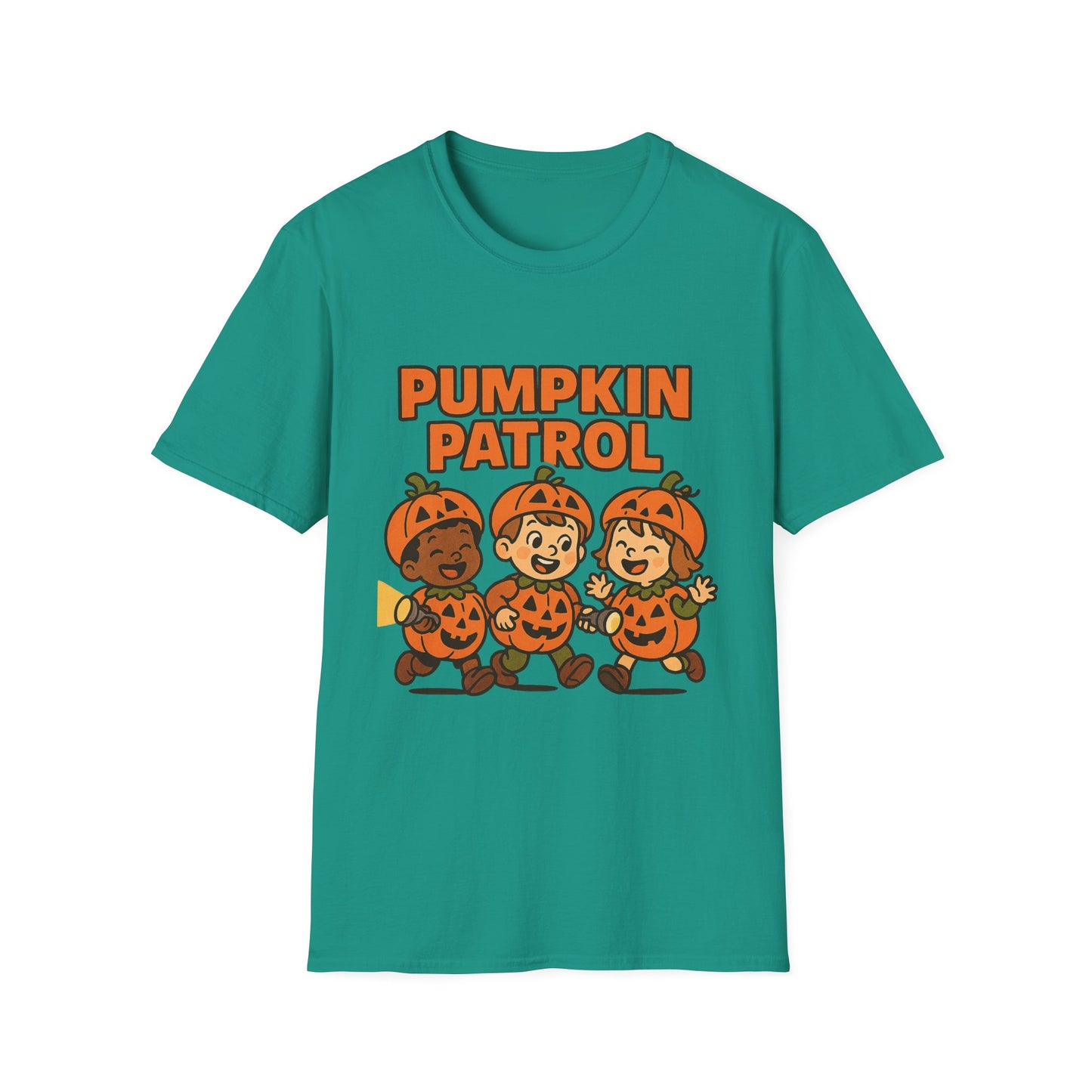 Pumpkin Patrol Shirt – Cute Kids in Pumpkins Halloween T-Shirt