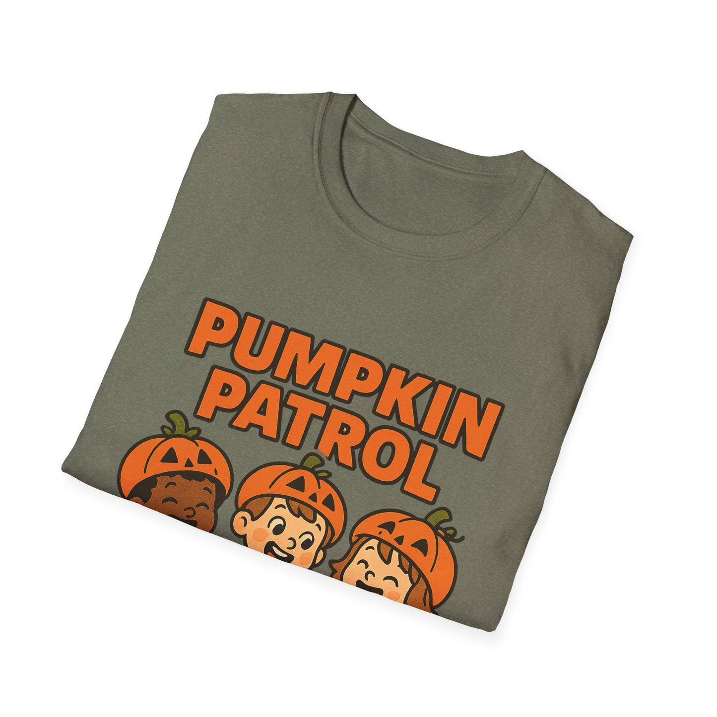 Pumpkin Patrol Shirt – Cute Kids in Pumpkins Halloween T-Shirt