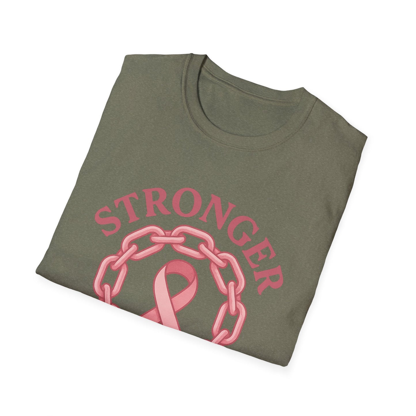 Stronger Together Shirt | Breast Cancer Awareness Pink Ribbon Tee | Unity Support Survivor Fighter October T-Shirt Hope