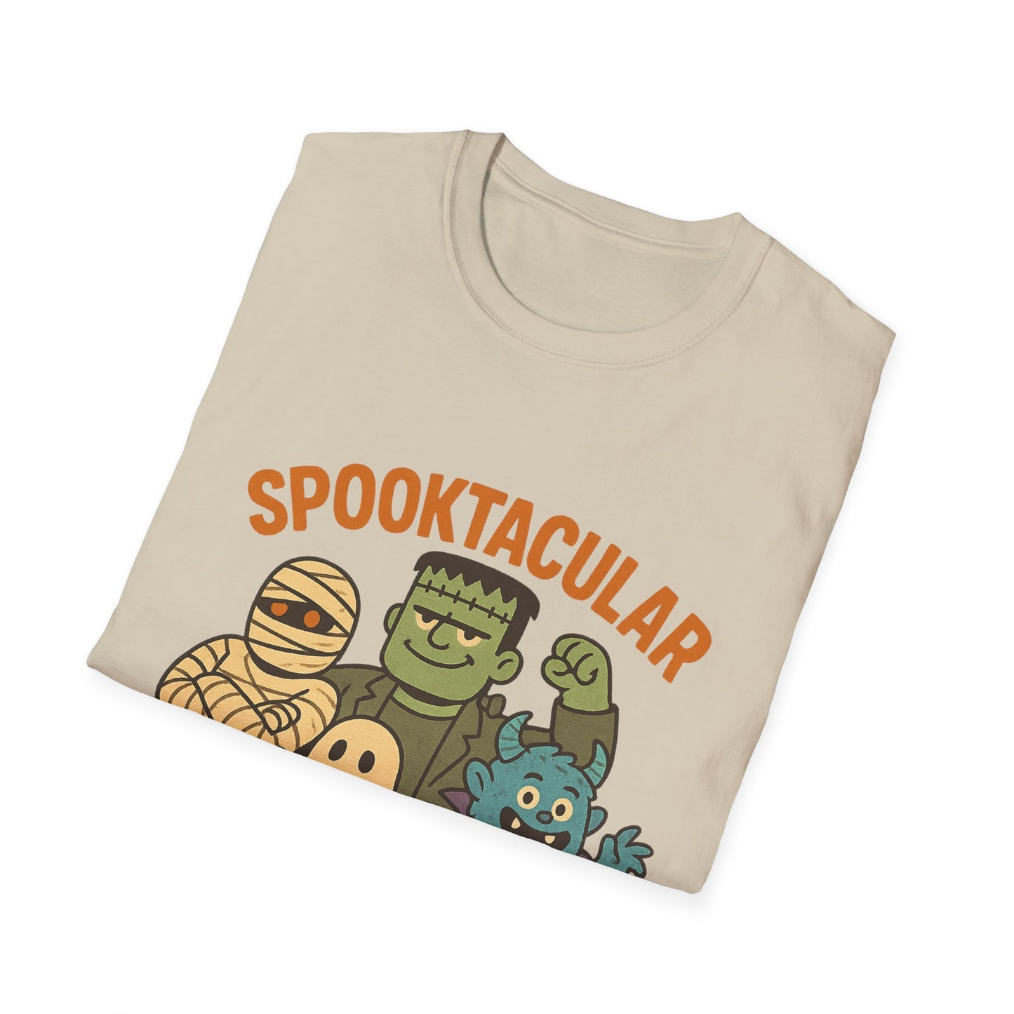 Spooktacular Squad Shirt – Monster Friends Retro Halloween Tee