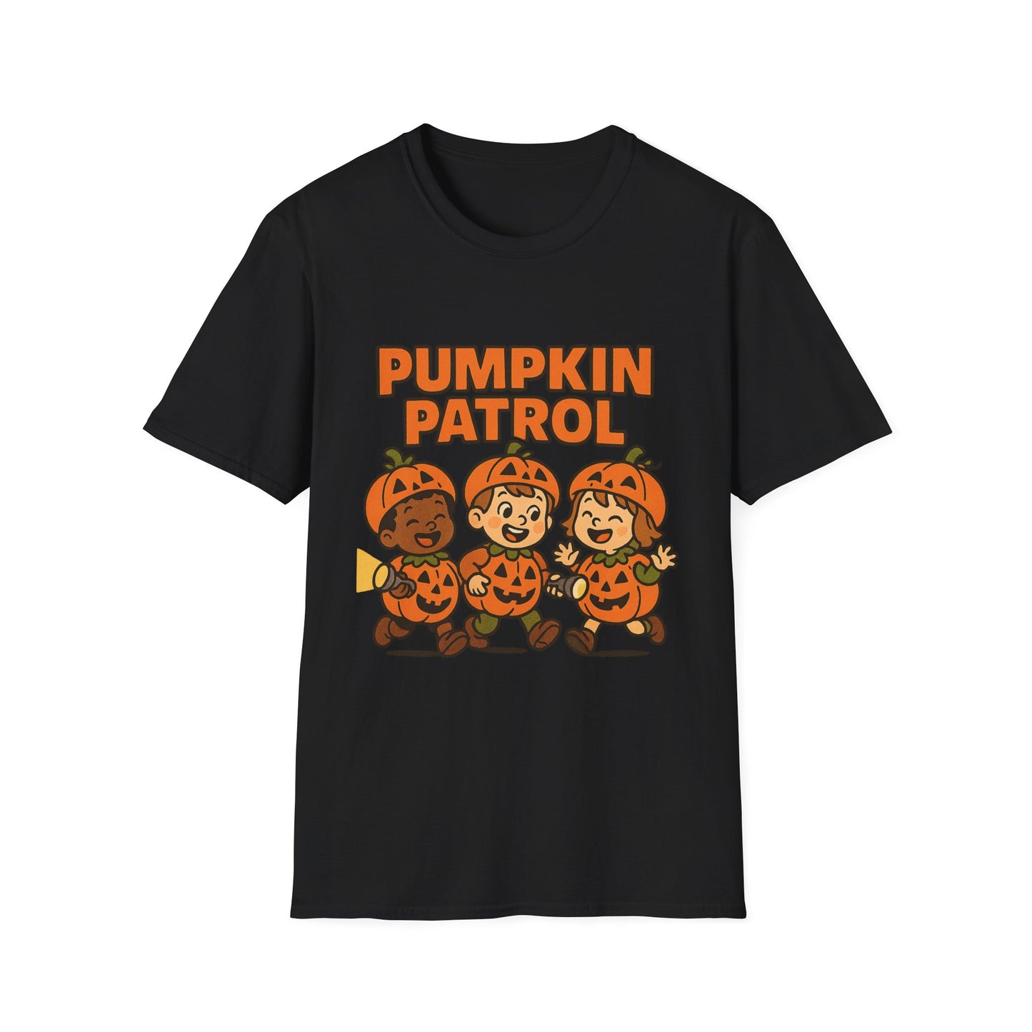 Pumpkin Patrol Shirt – Cute Kids in Pumpkins Halloween T-Shirt