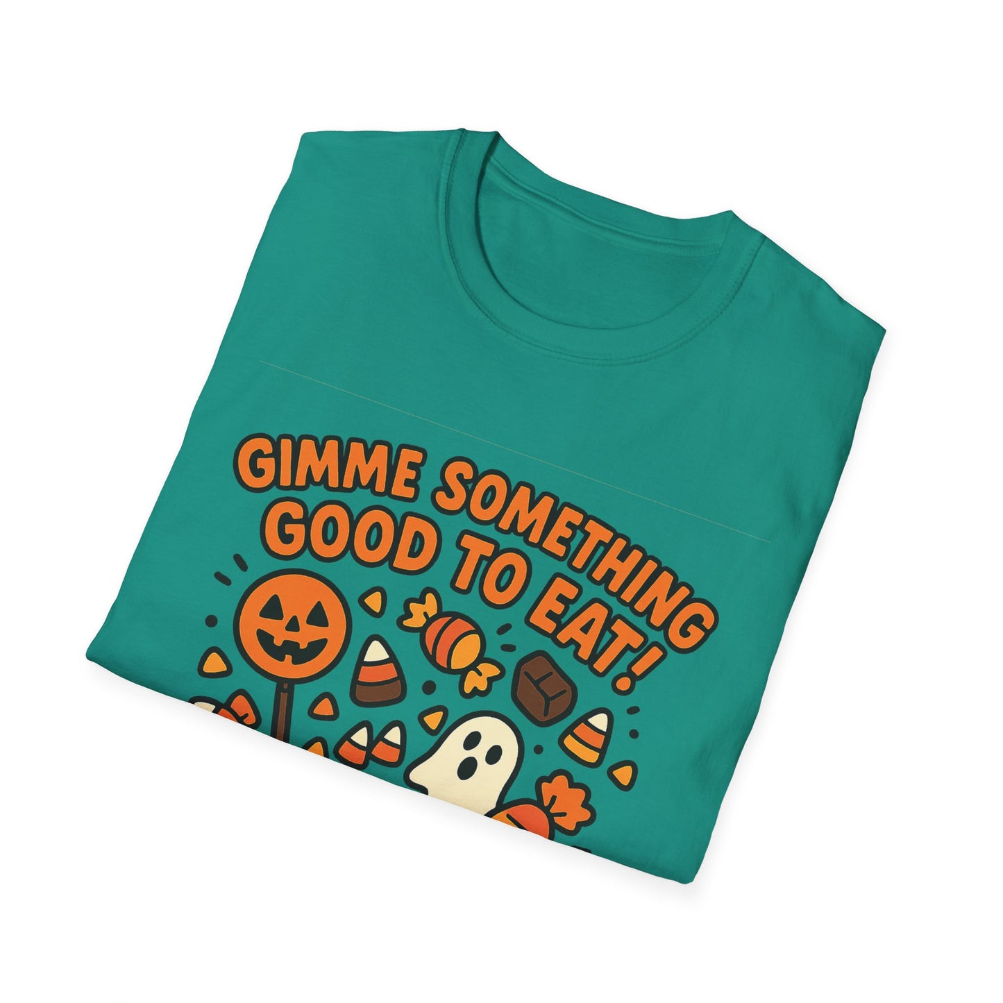 Gimme Something Good to Eat Shirt – Trick or Treat Candy Bag Tee