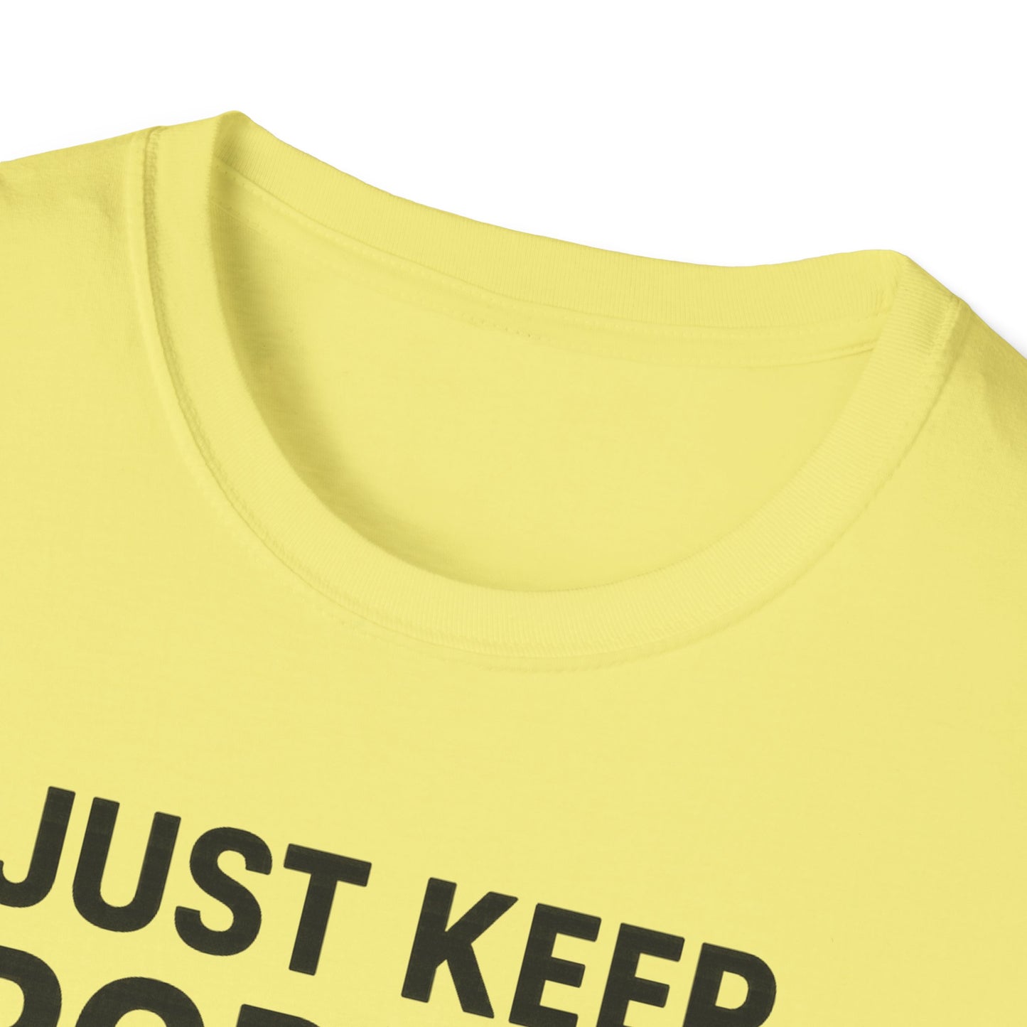 Just Keep Poppin’ Shirt – Funny Popcorn Lover Tee – Retro Movie Night T-Shirt for Snack Fans & Cinema Lovers