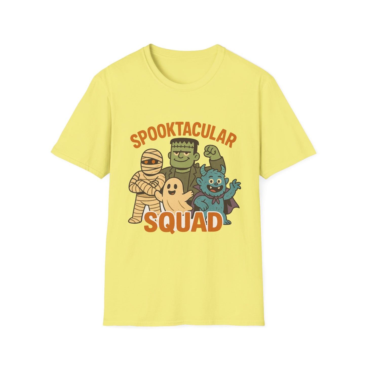 Spooktacular Squad Shirt – Monster Friends Retro Halloween Tee