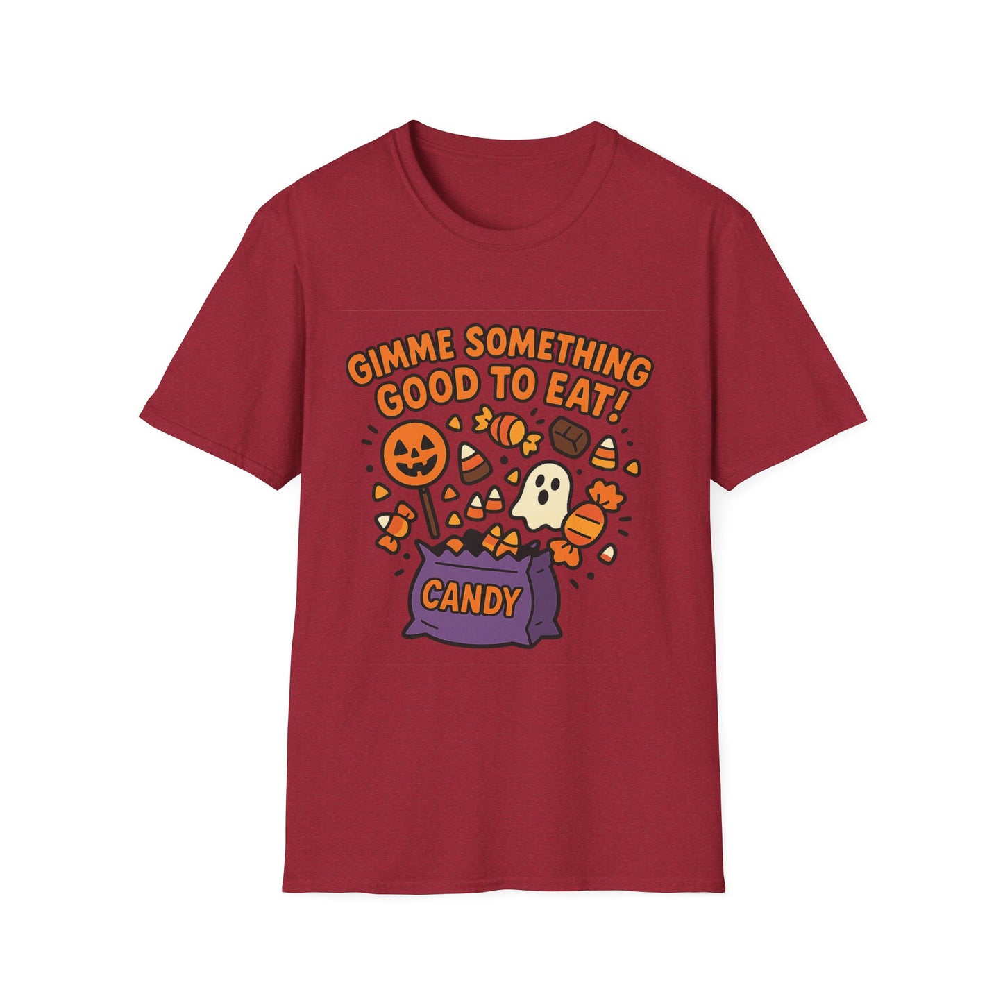 Gimme Something Good to Eat Shirt – Trick or Treat Candy Bag Tee