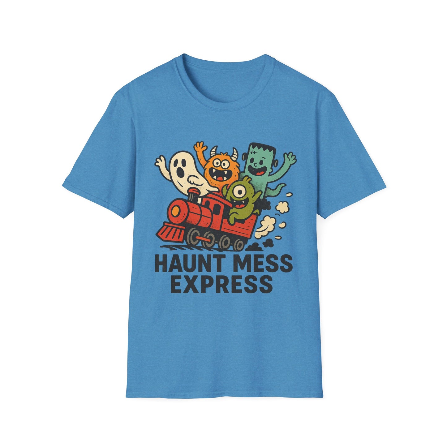 Haunt Mess Express Shirt – Funny Monster Train Halloween Tee