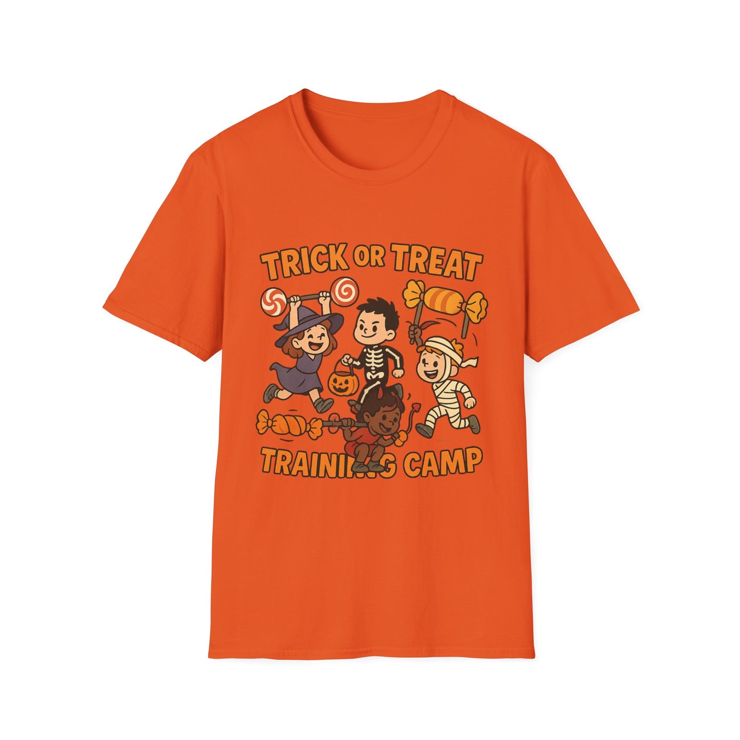 Trick or Treat Training Camp Shirt – Kids Costume Halloween Tee