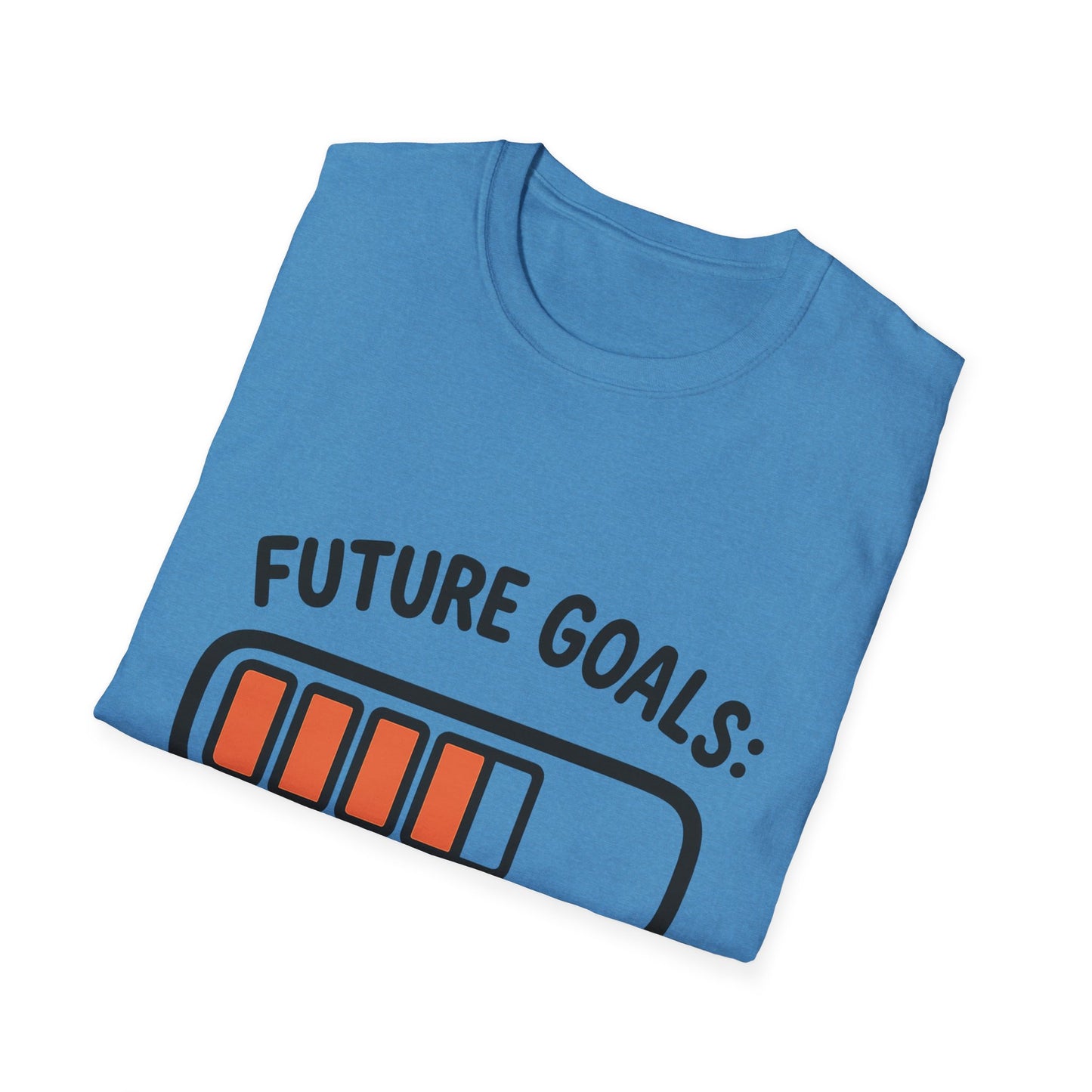 Future Goals In Progress T-Shirt – Playful Progress Bar Motivational Dreamer Tee
