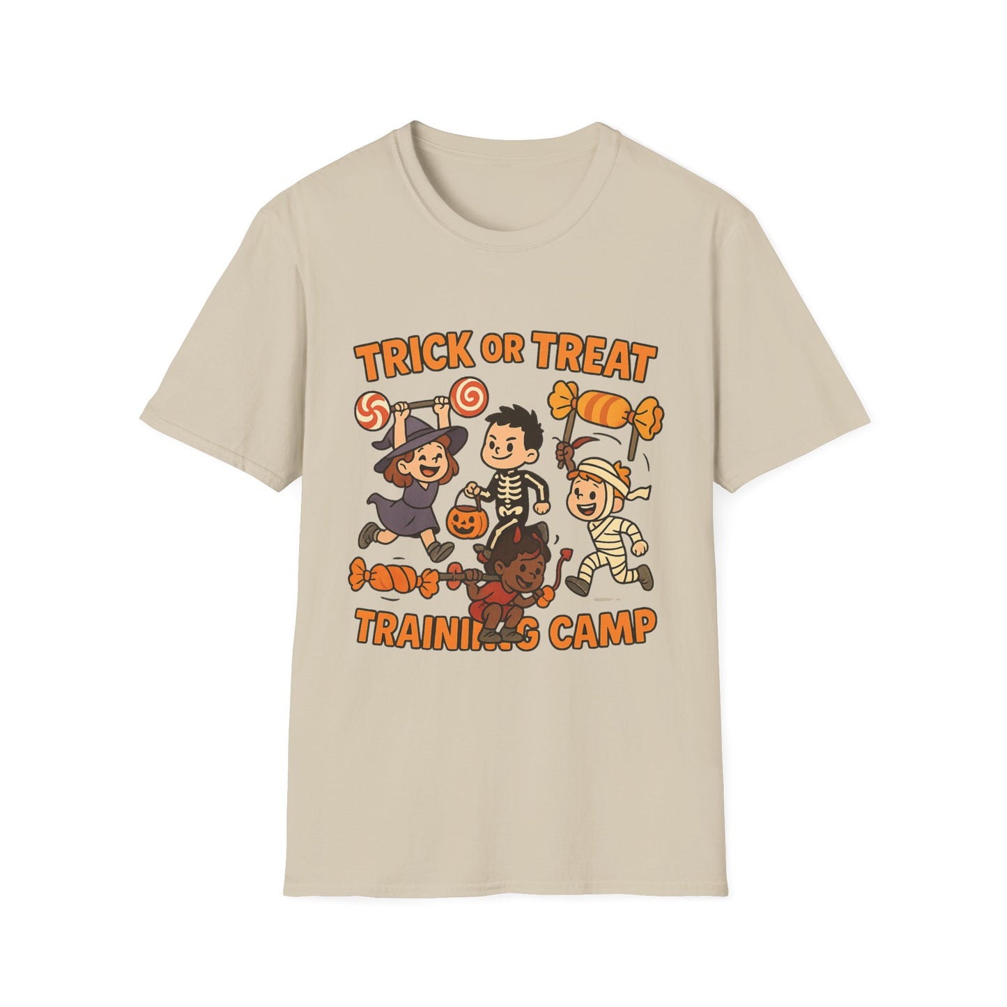 Trick or Treat Training Camp Shirt – Kids Costume Halloween Tee