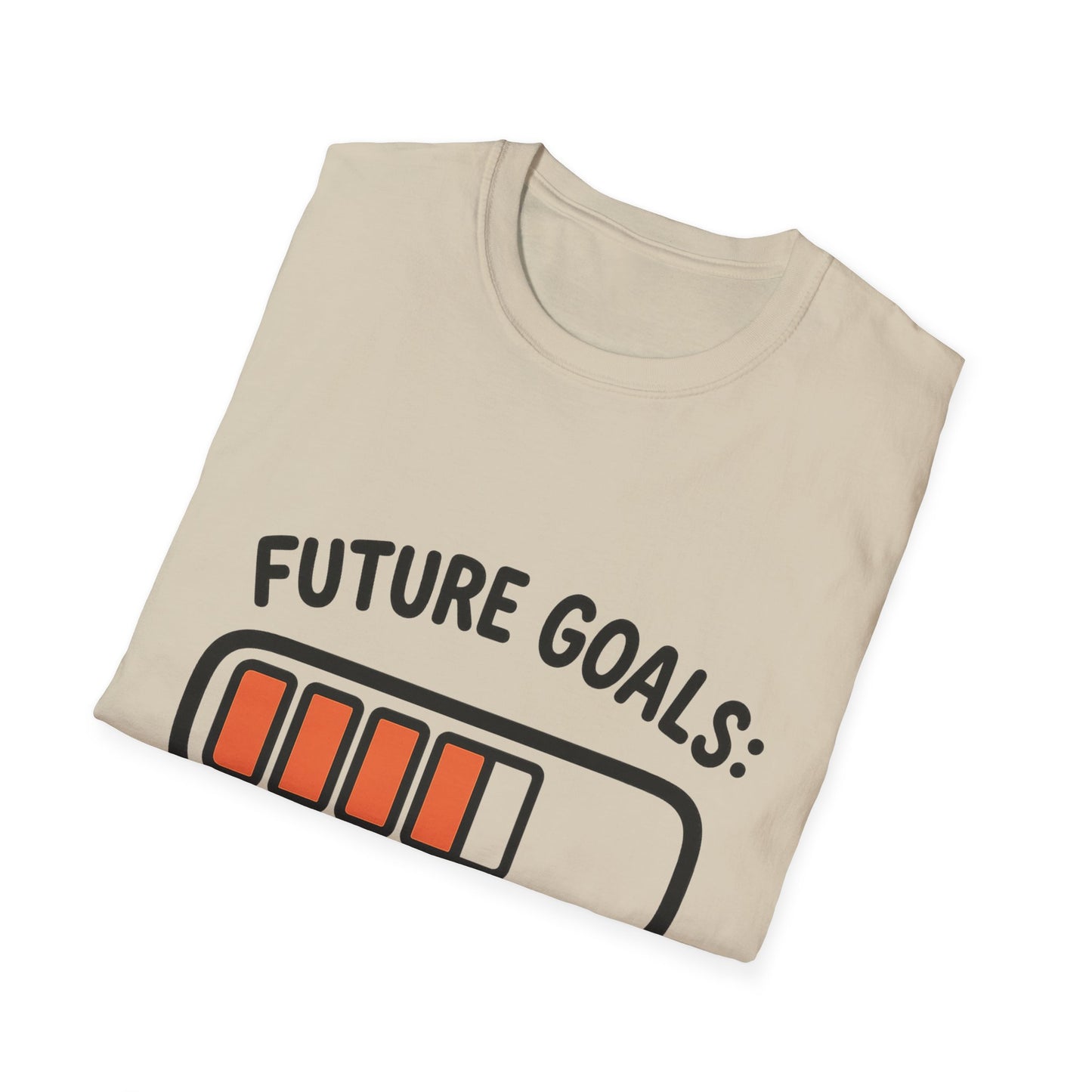 Future Goals In Progress T-Shirt – Playful Progress Bar Motivational Dreamer Tee