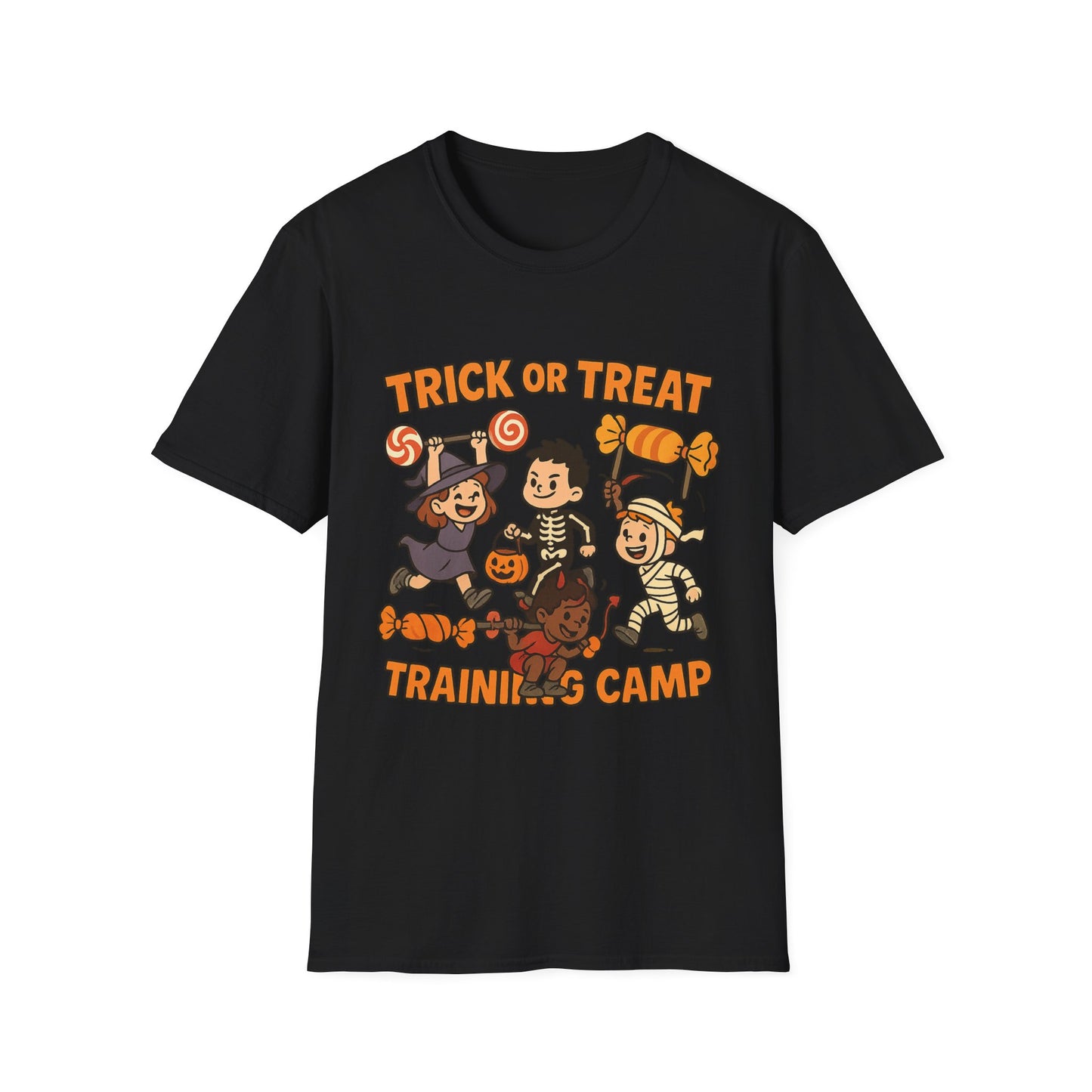 Trick or Treat Training Camp Shirt – Kids Costume Halloween Tee