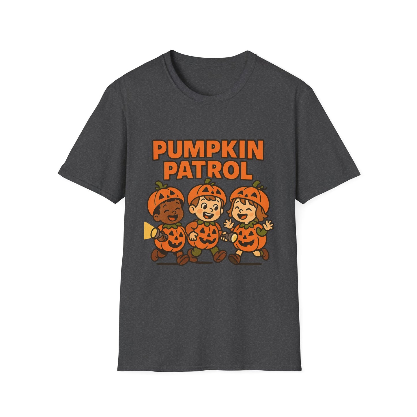 Pumpkin Patrol Shirt – Cute Kids in Pumpkins Halloween T-Shirt