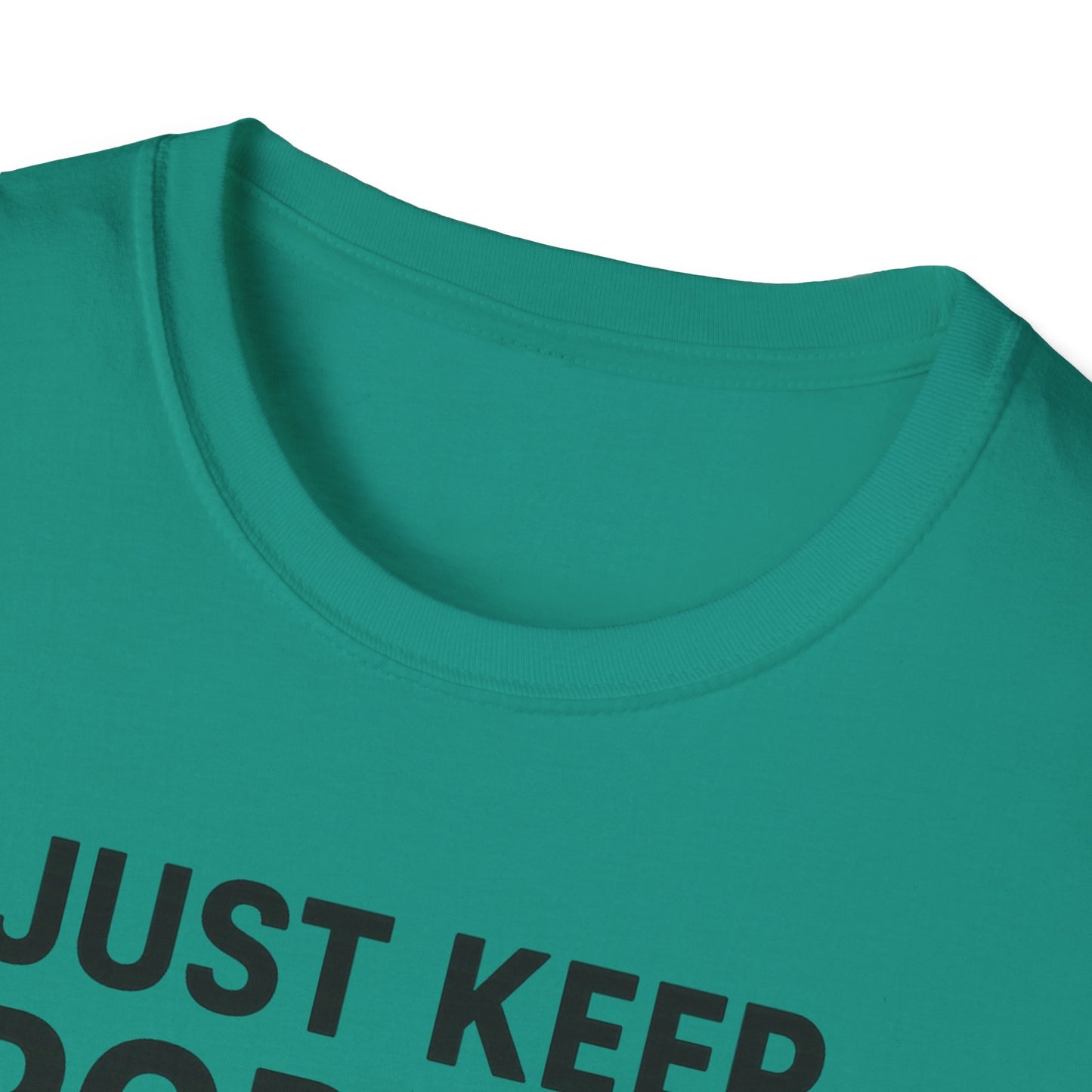 Just Keep Poppin’ Shirt – Funny Popcorn Lover Tee – Retro Movie Night T-Shirt for Snack Fans & Cinema Lovers