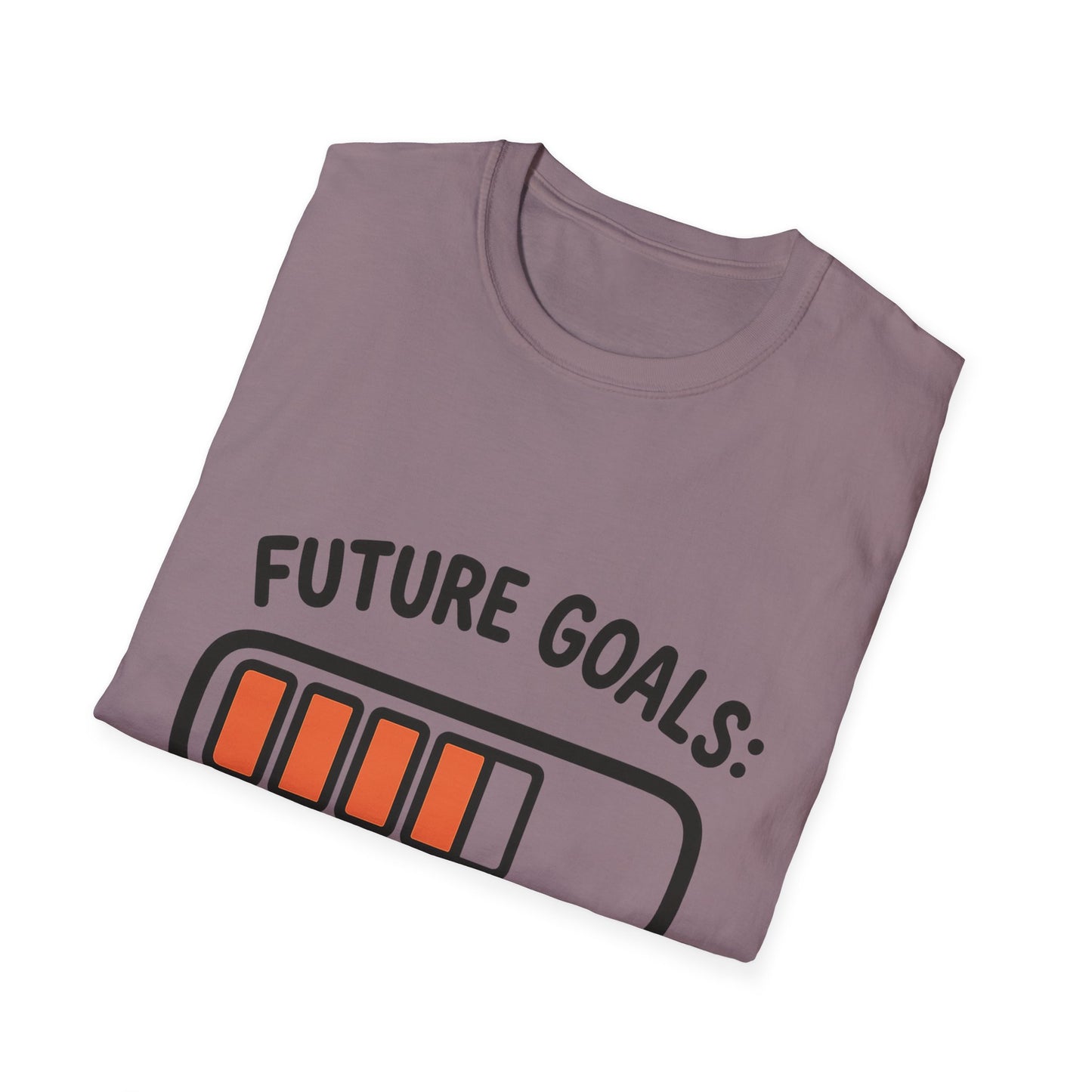 Future Goals In Progress T-Shirt – Playful Progress Bar Motivational Dreamer Tee