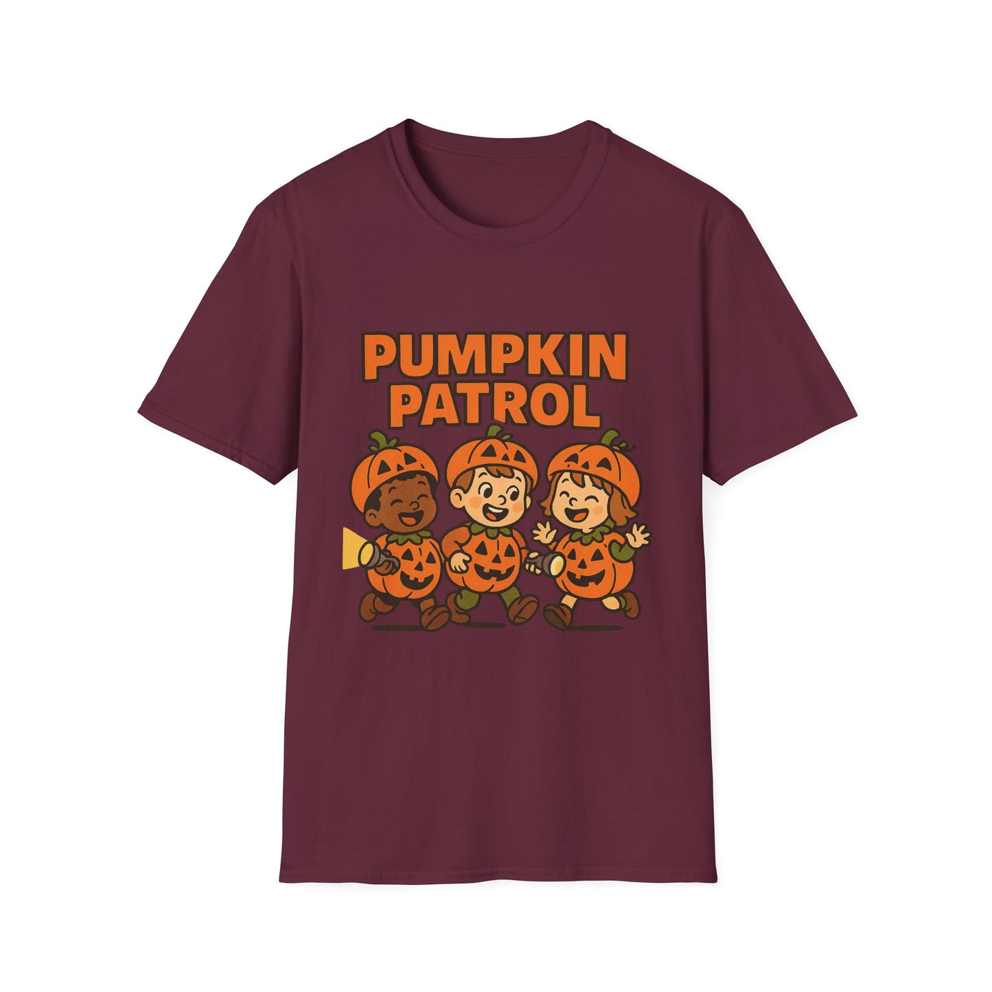 Pumpkin Patrol Shirt – Cute Kids in Pumpkins Halloween T-Shirt