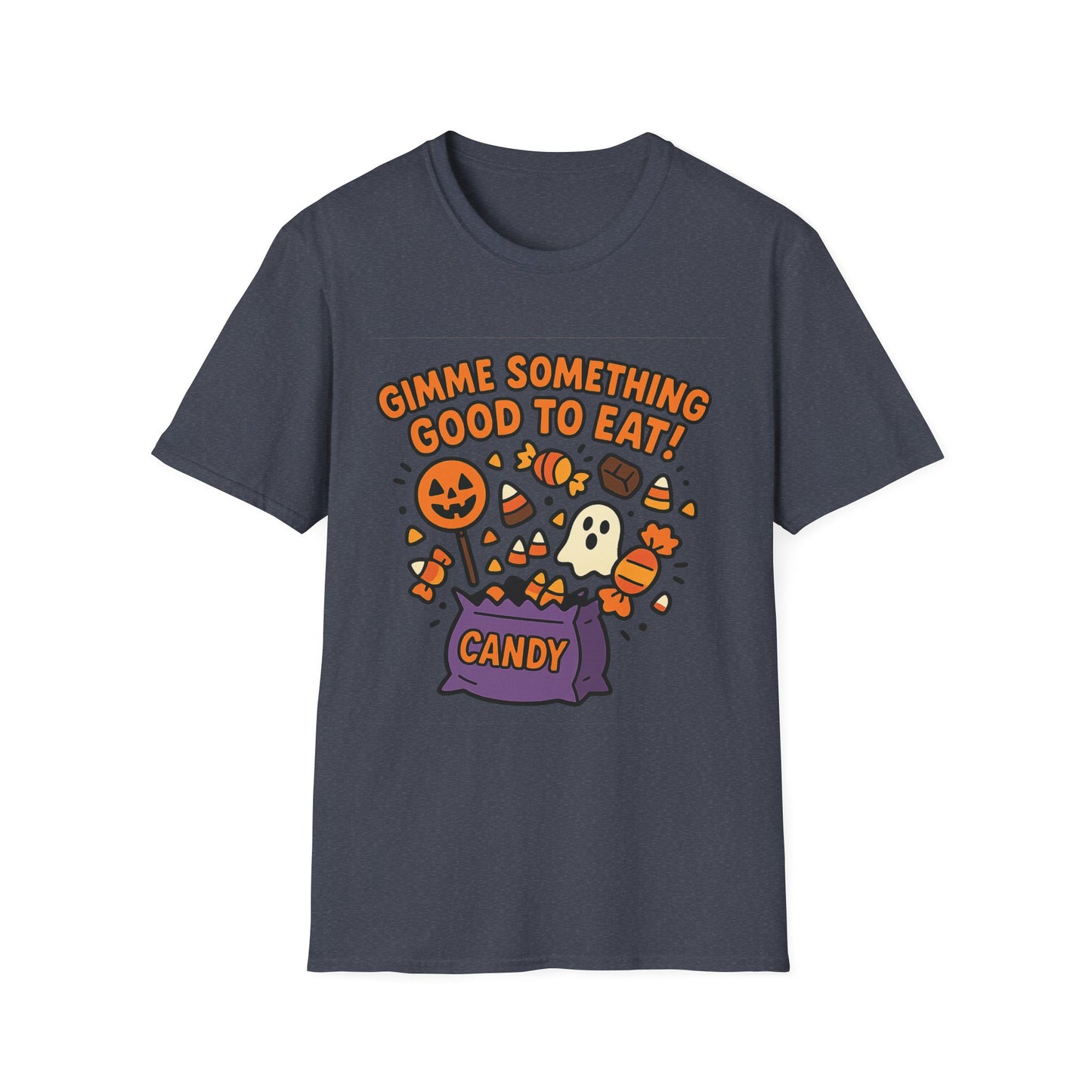 Gimme Something Good to Eat Shirt – Trick or Treat Candy Bag Tee