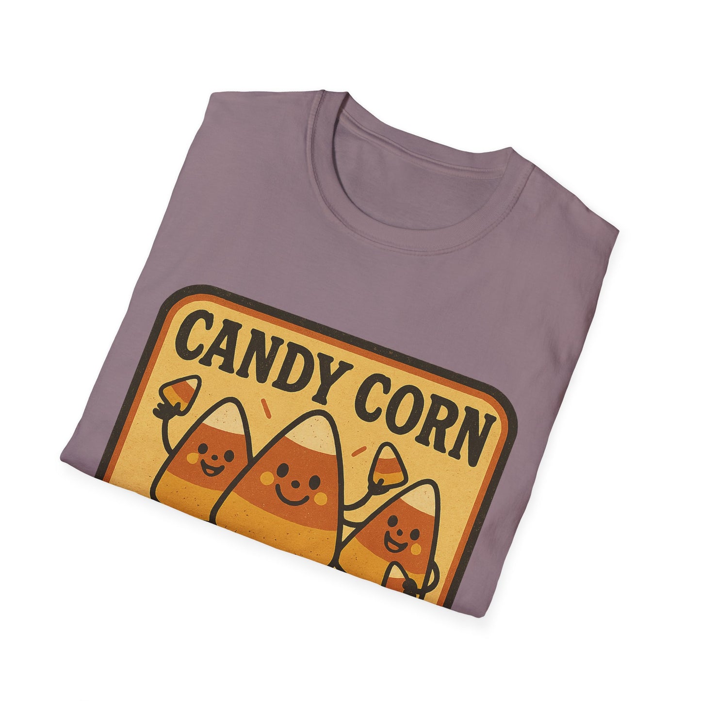 Candy Corn Fan Club Shirt – Cute Fall Halloween Tee, Retro Autumn Candy Graphic T-Shirt
