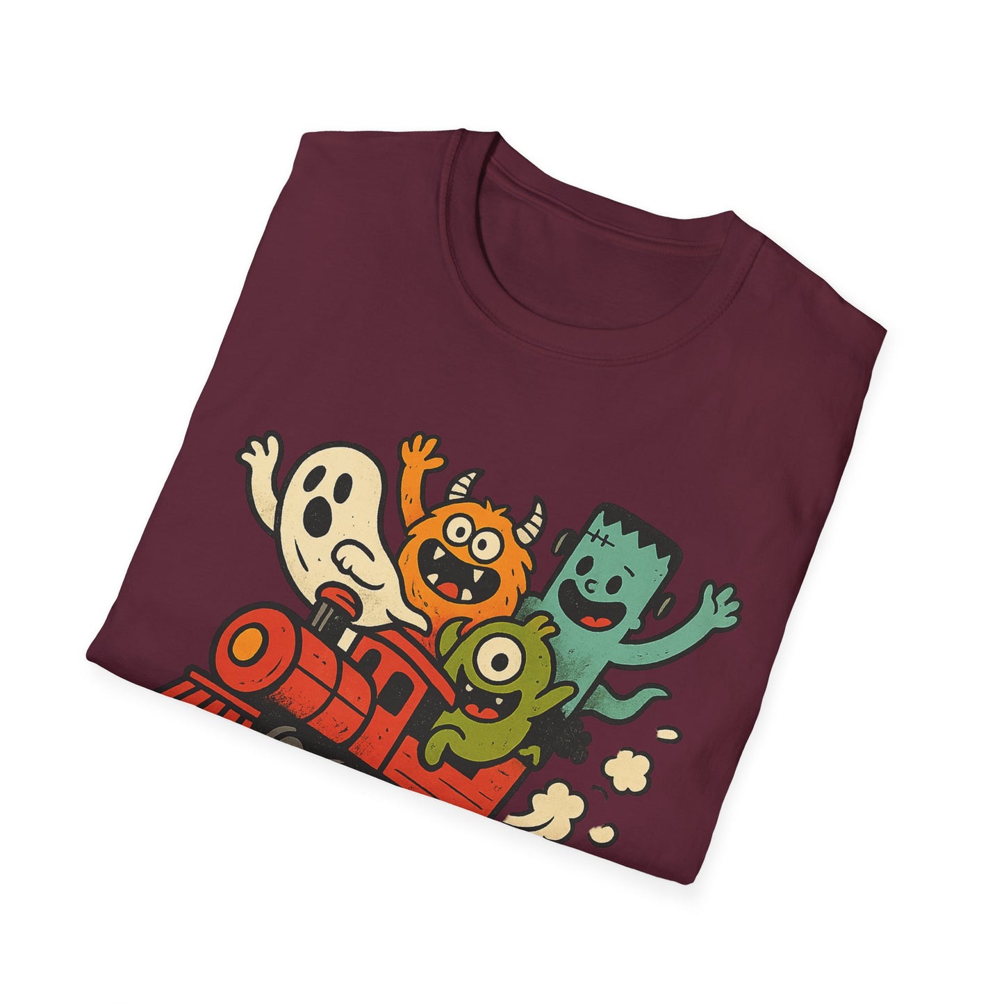 Haunt Mess Express Shirt – Funny Monster Train Halloween Tee