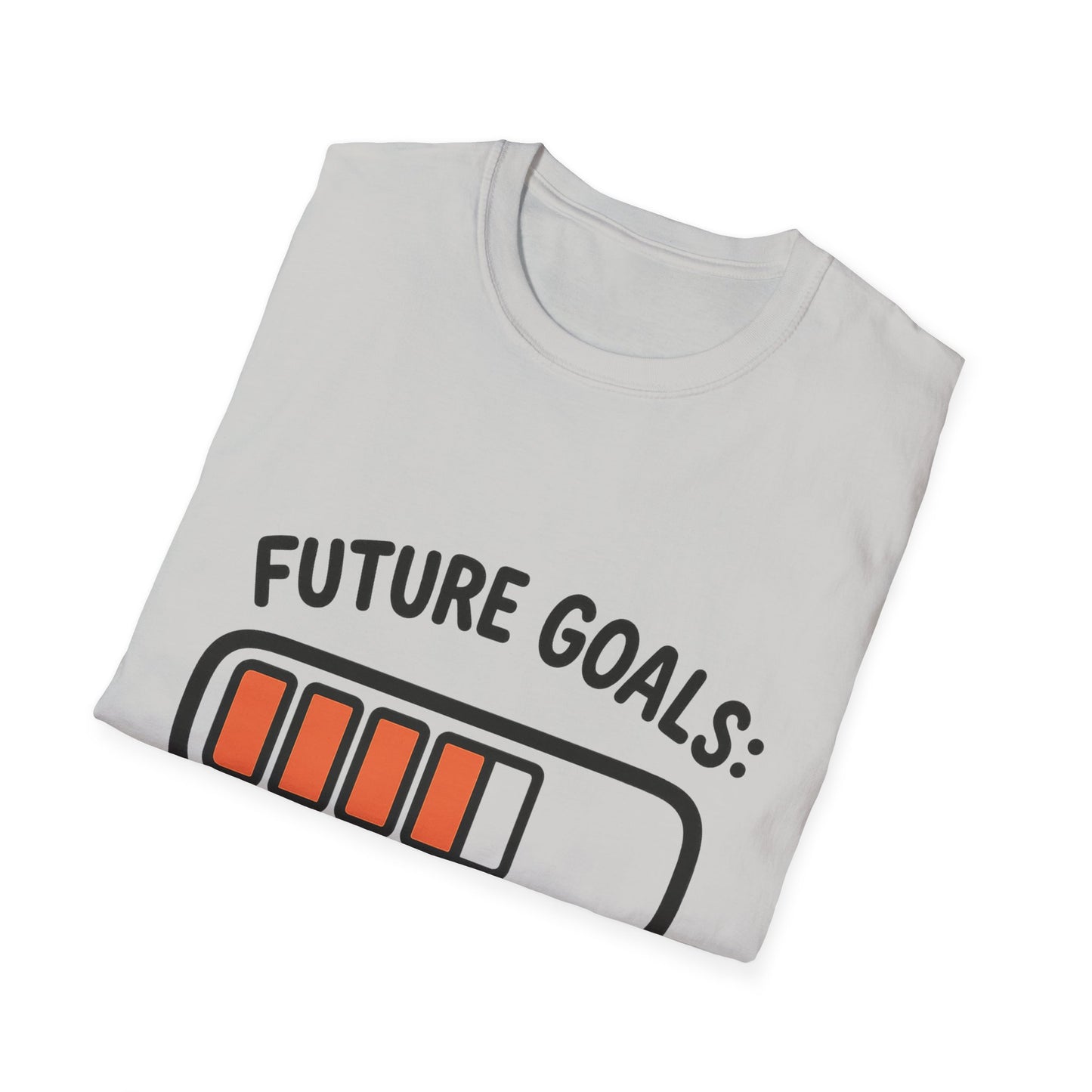 Future Goals In Progress T-Shirt – Playful Progress Bar Motivational Dreamer Tee