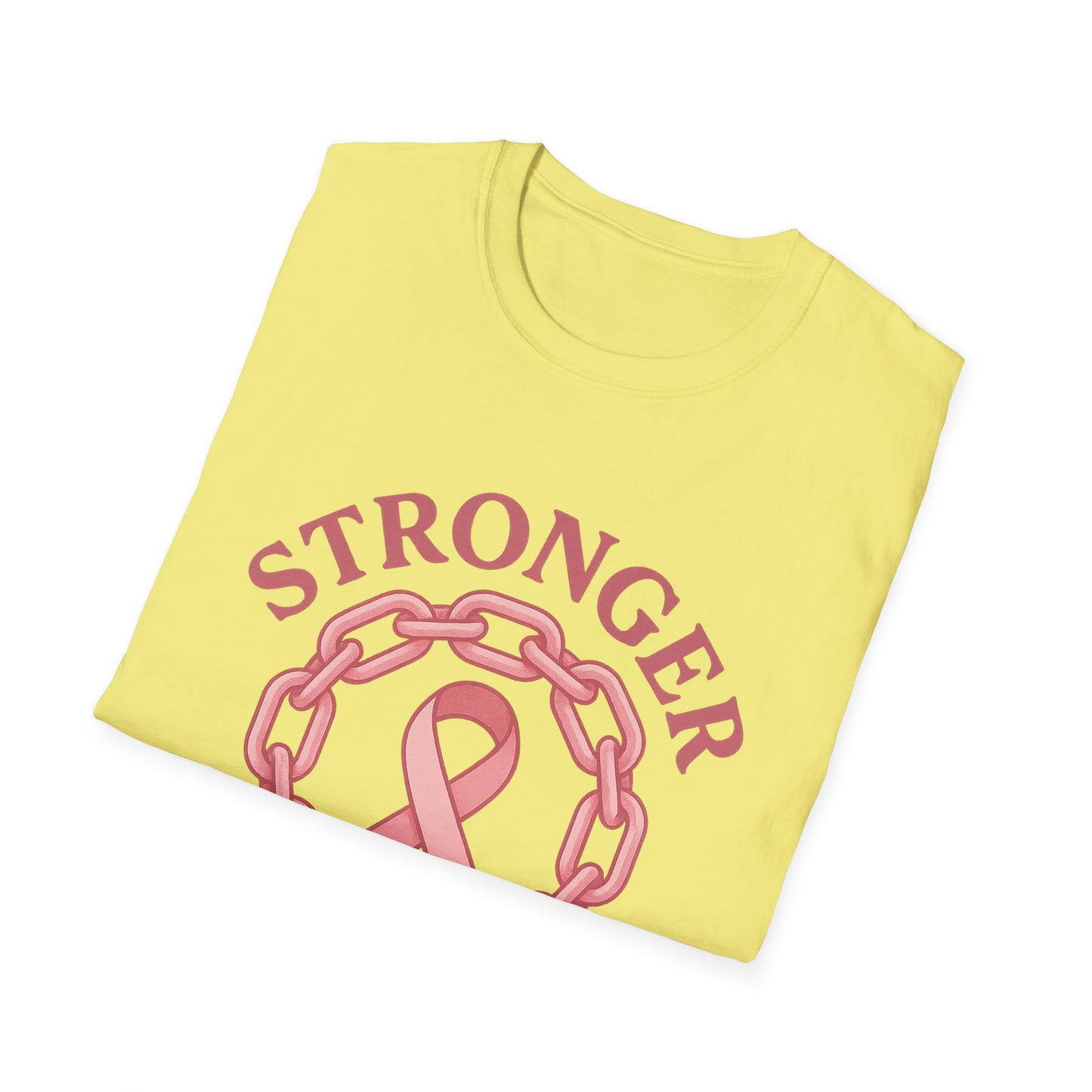Stronger Together Shirt | Breast Cancer Awareness Pink Ribbon Tee | Unity Support Survivor Fighter October T-Shirt Hope