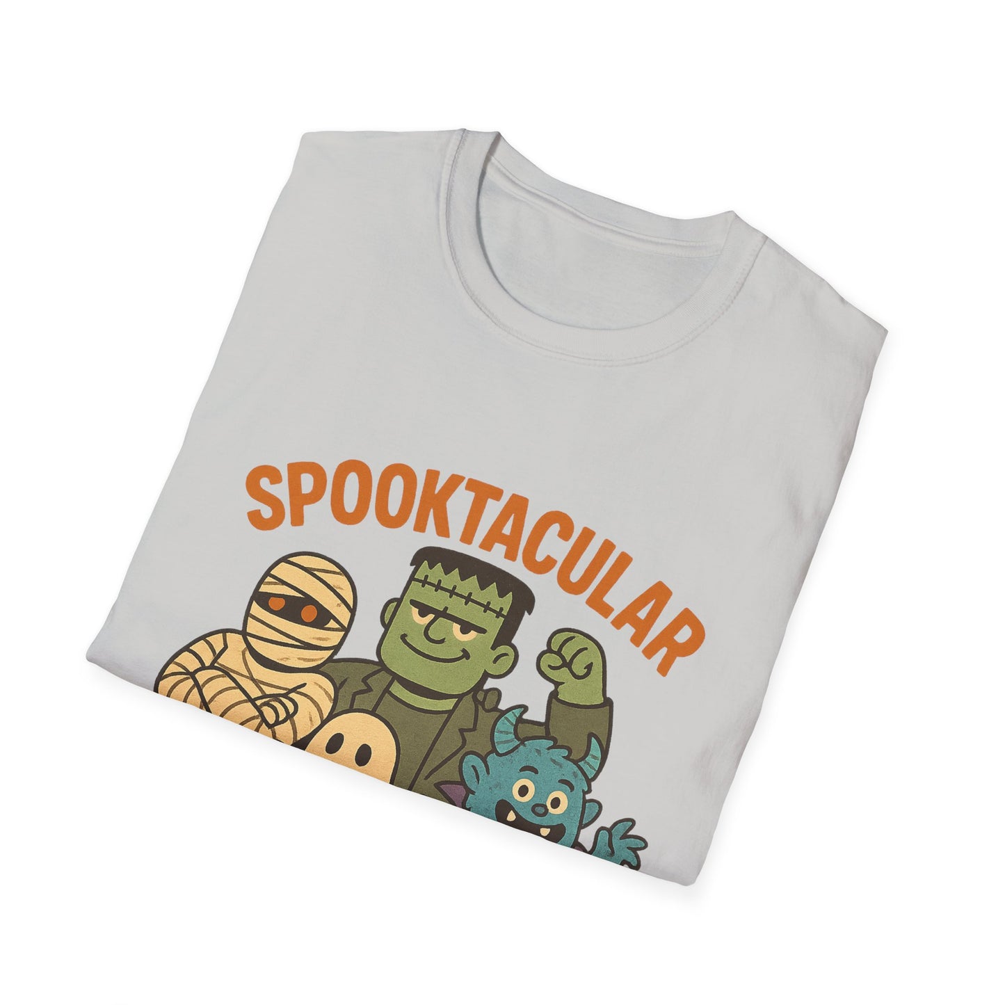 Spooktacular Squad Shirt – Monster Friends Retro Halloween Tee