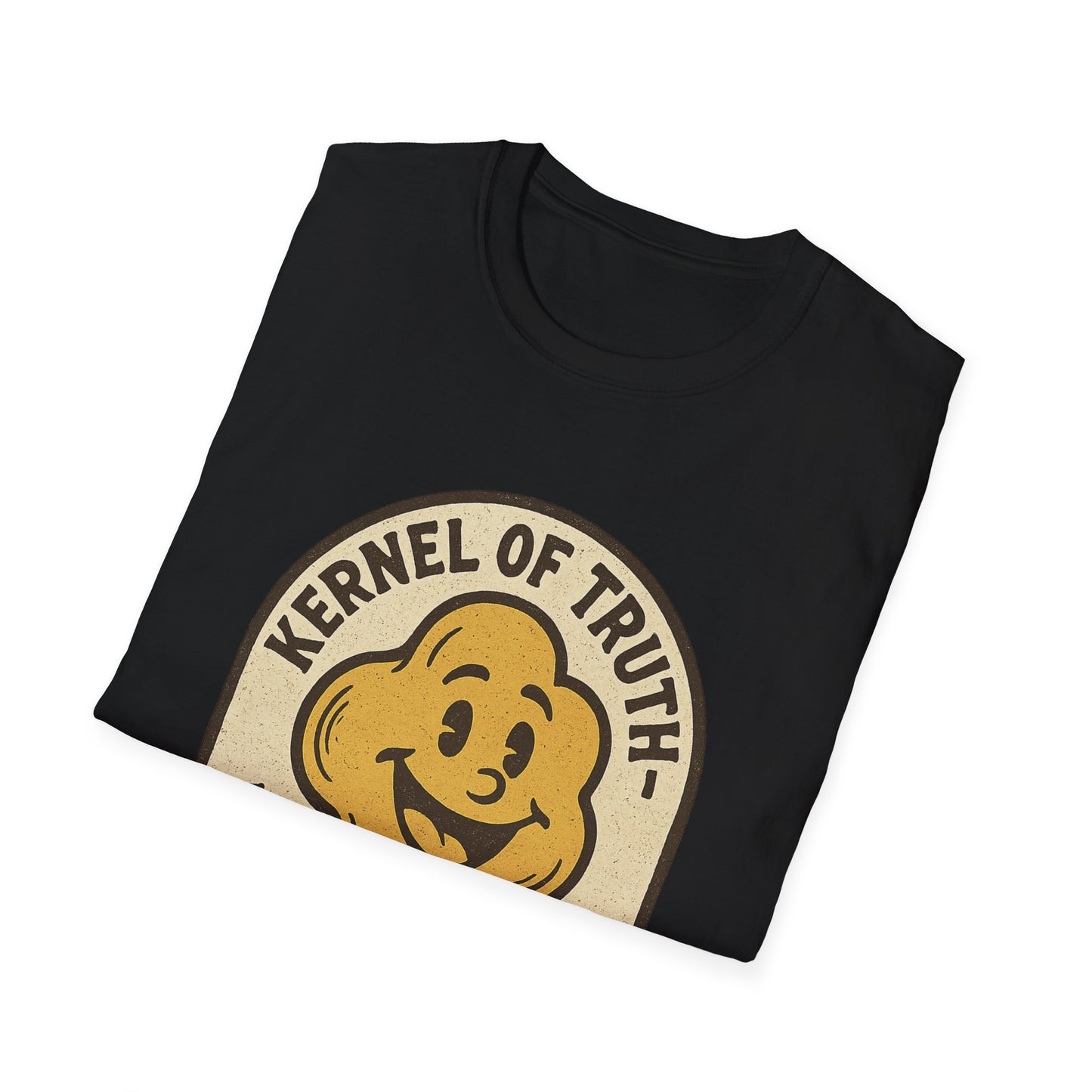 Kernel of Truth Popcorn Shirt – Funny Retro Movie Night Tee – Cute Popcorn Lover T-Shirt for Snack Fans