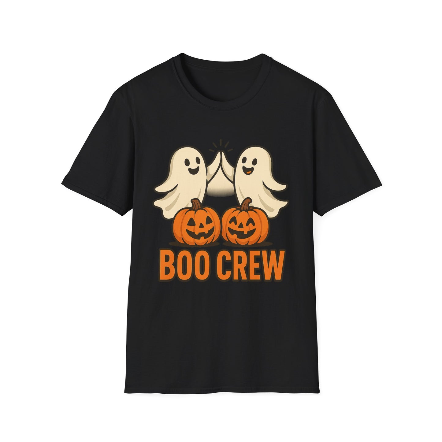 Boo Crew Ghost Shirt – Cute Ghosts and Pumpkin Halloween T-Shirt