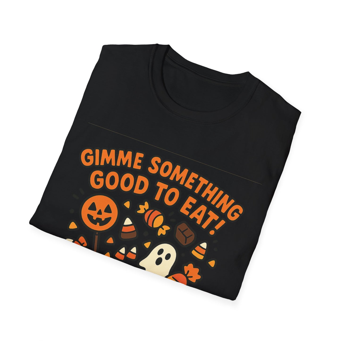 Gimme Something Good to Eat Shirt – Trick or Treat Candy Bag Tee