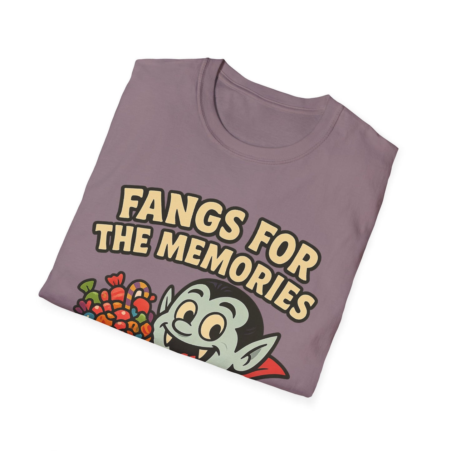 Fangs for the Memories Shirt – Vampire Trick or Treat Candy Tee