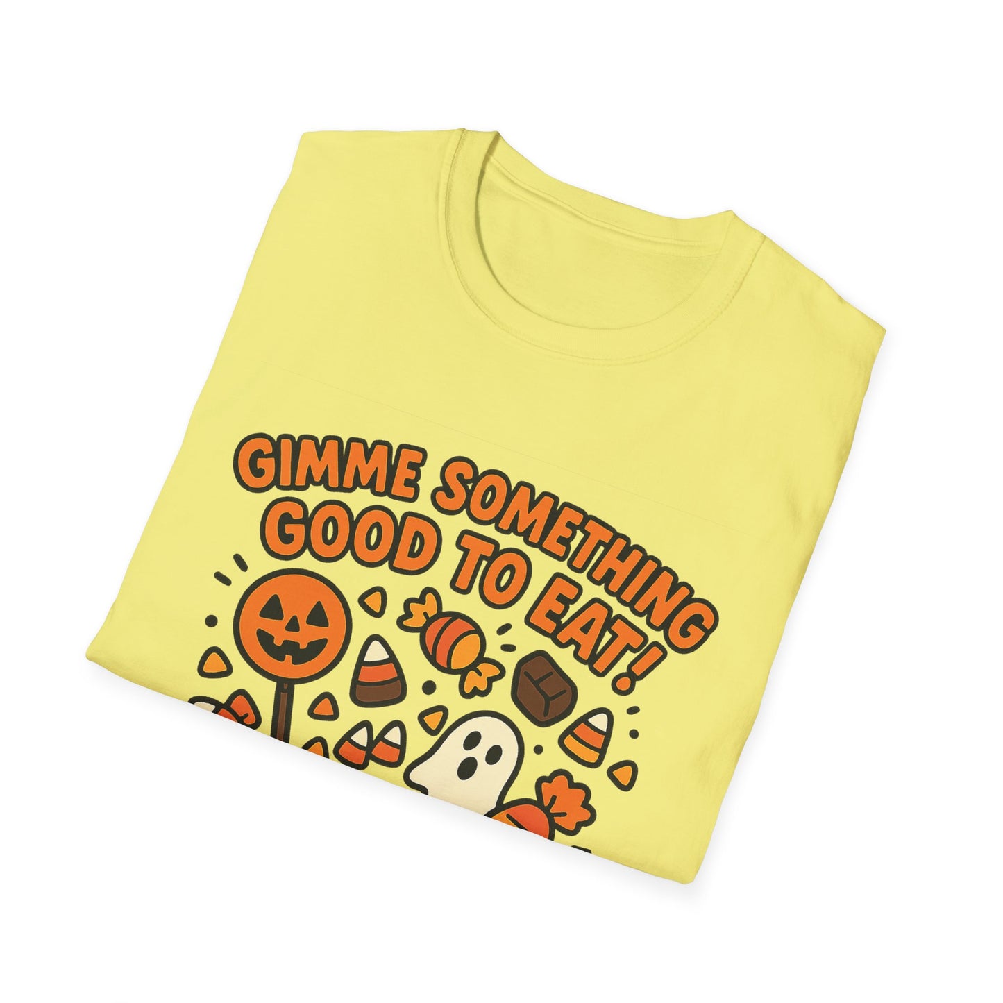 Gimme Something Good to Eat Shirt – Trick or Treat Candy Bag Tee