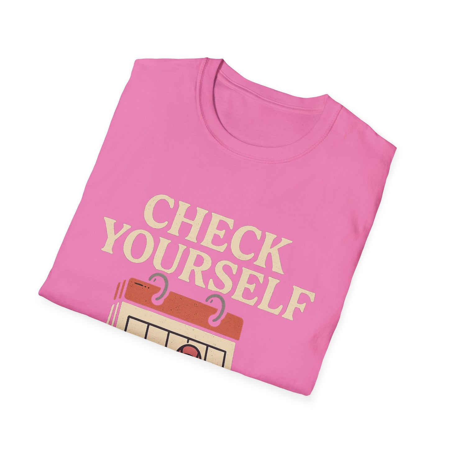 Check Yourself Shirt | Breast Cancer Awareness Month Pink Ribbon Tee | Self Exam Support Survivor Fighter T-Shirt October Strong