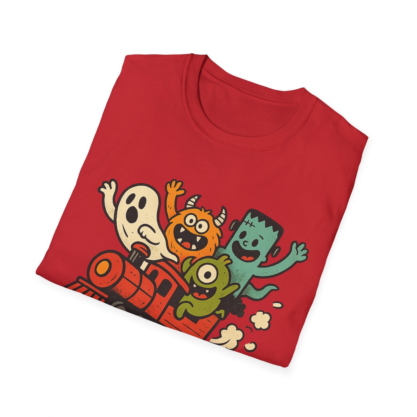 Haunt Mess Express Shirt – Funny Monster Train Halloween Tee
