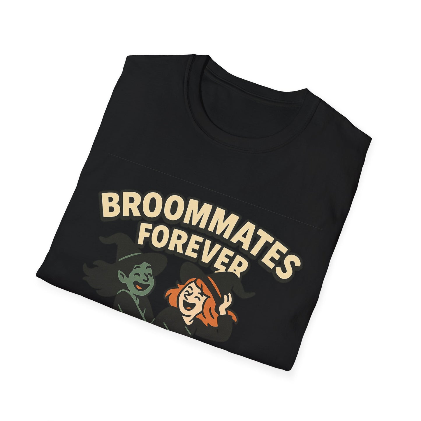 Broommates Forever Shirt – Cute Witch Friends Halloween T-Shirt