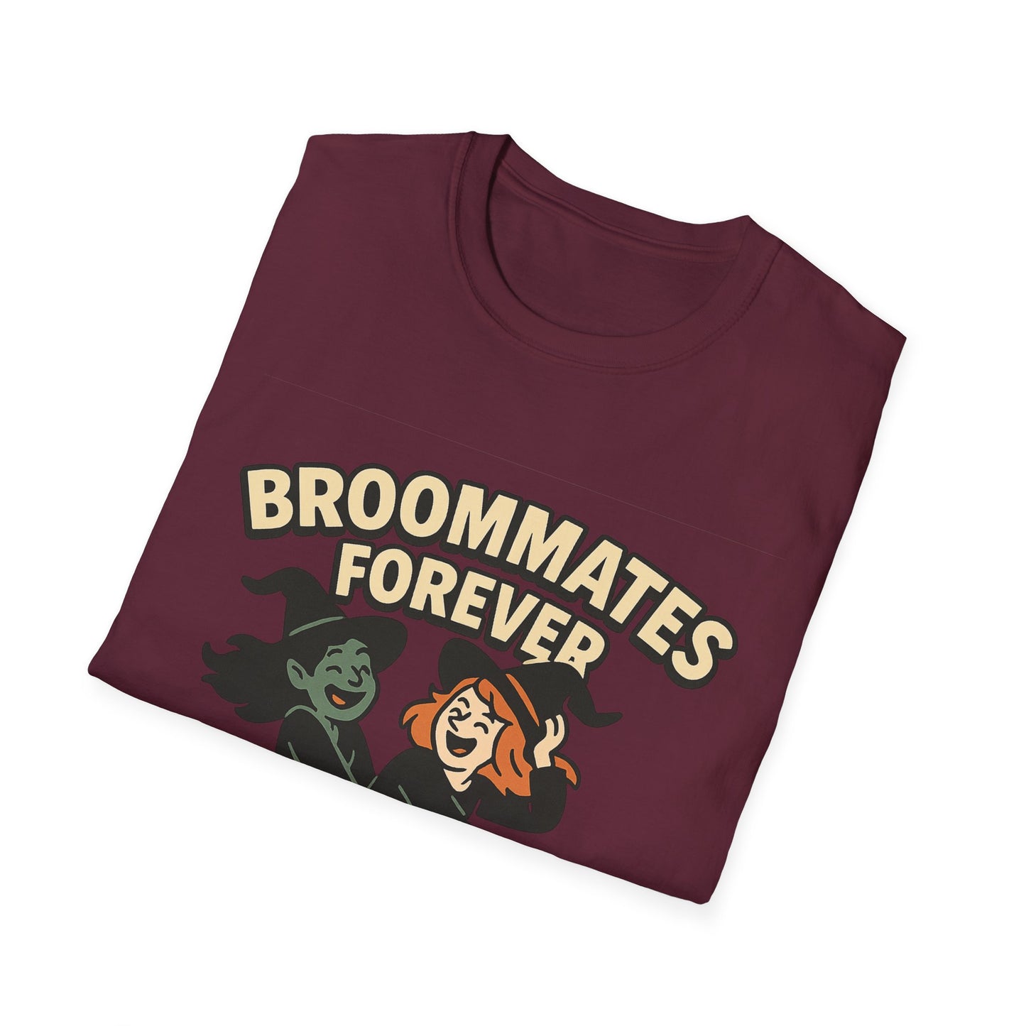 Broommates Forever Shirt – Cute Witch Friends Halloween T-Shirt