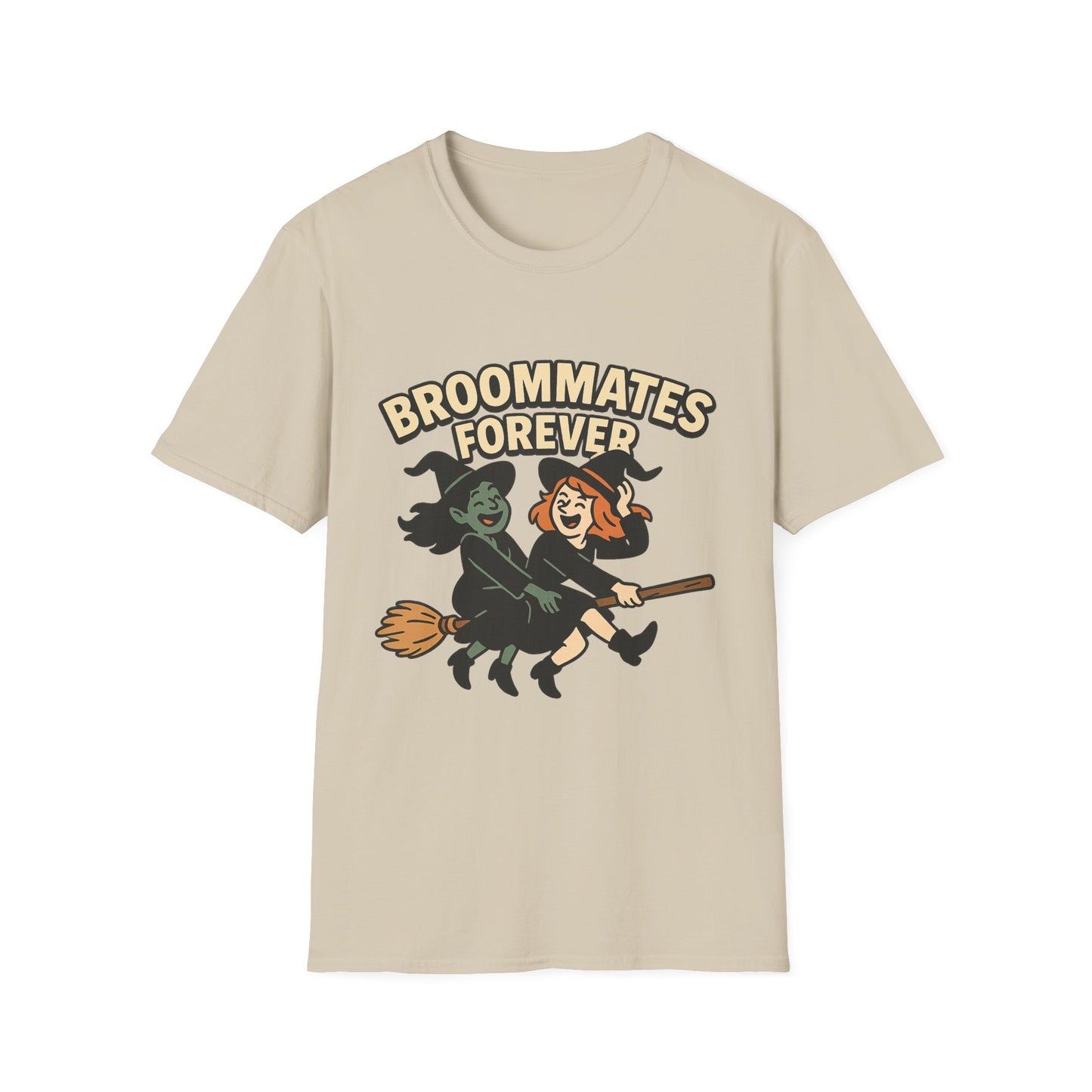 Broommates Forever Shirt – Cute Witch Friends Halloween T-Shirt