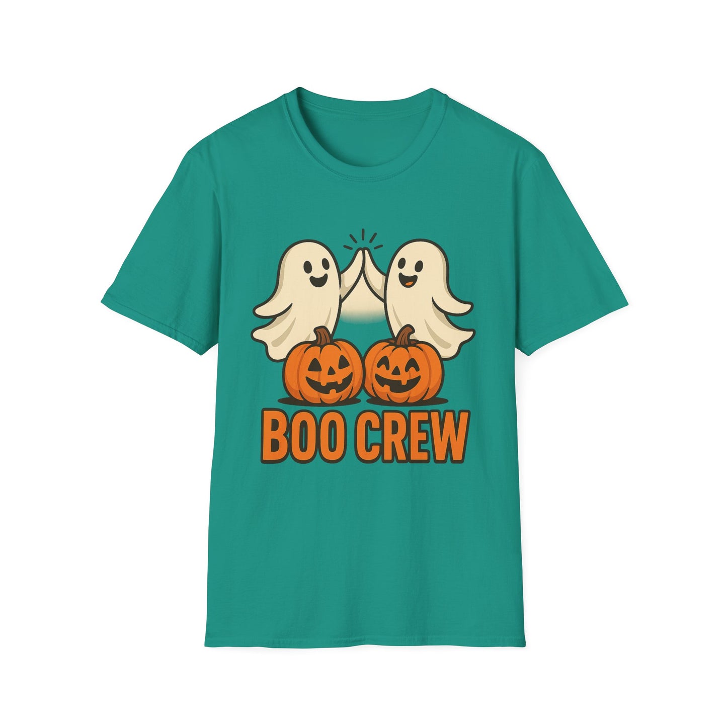 Boo Crew Ghost Shirt – Cute Ghosts and Pumpkin Halloween T-Shirt